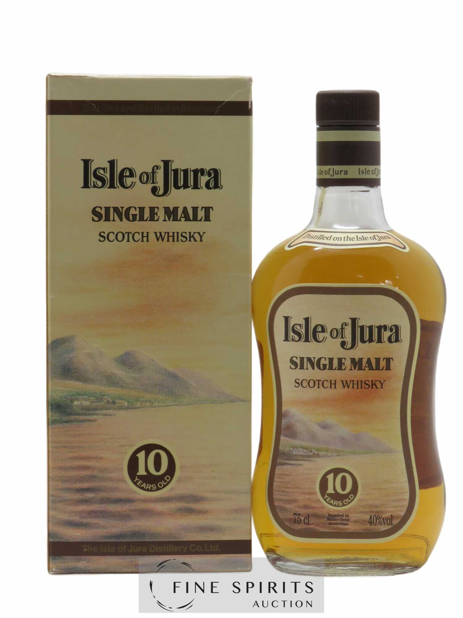 Jura 10 years Of. Old Oval Label 1980's