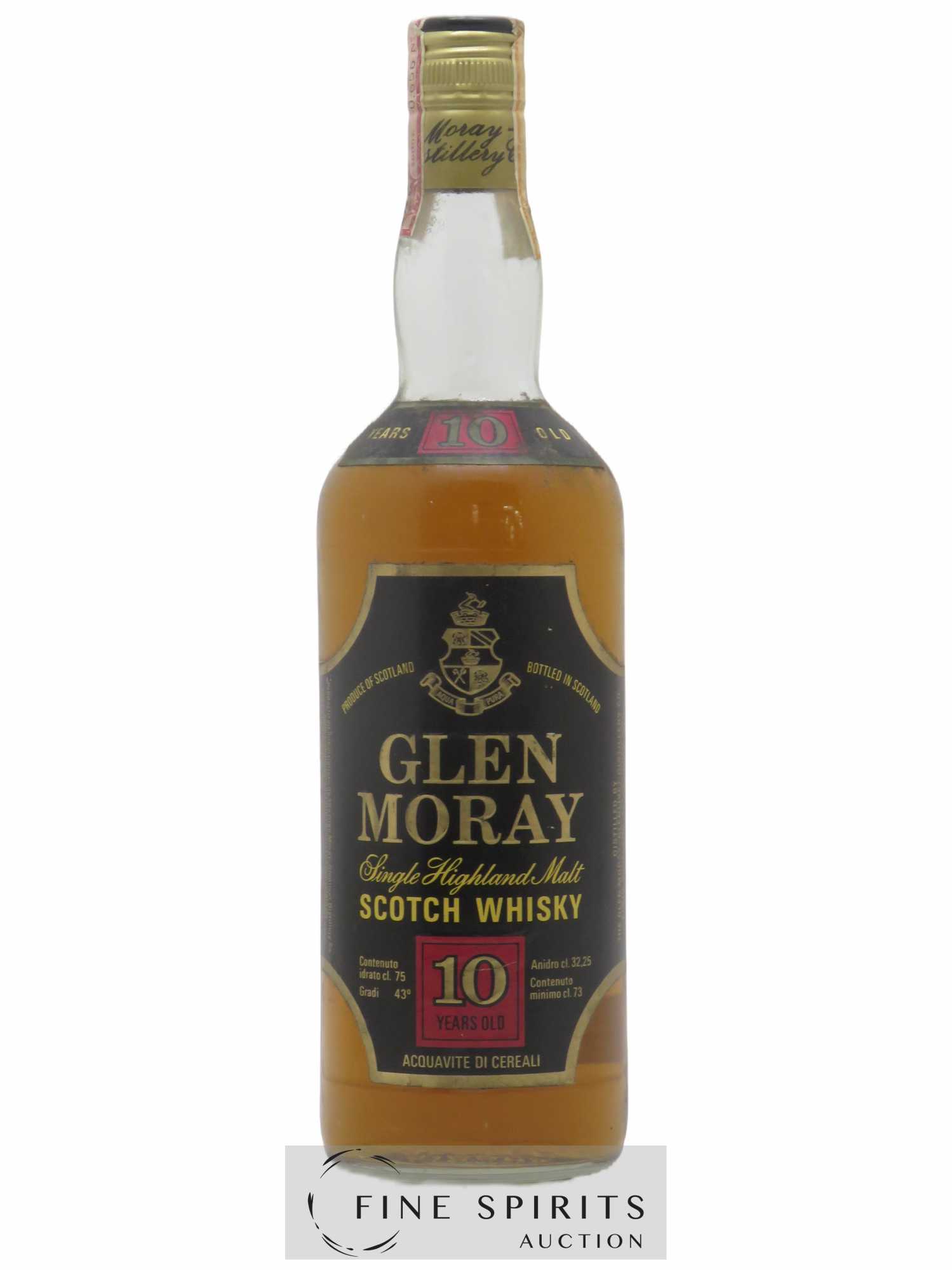 Glen Moray 10 years Of.