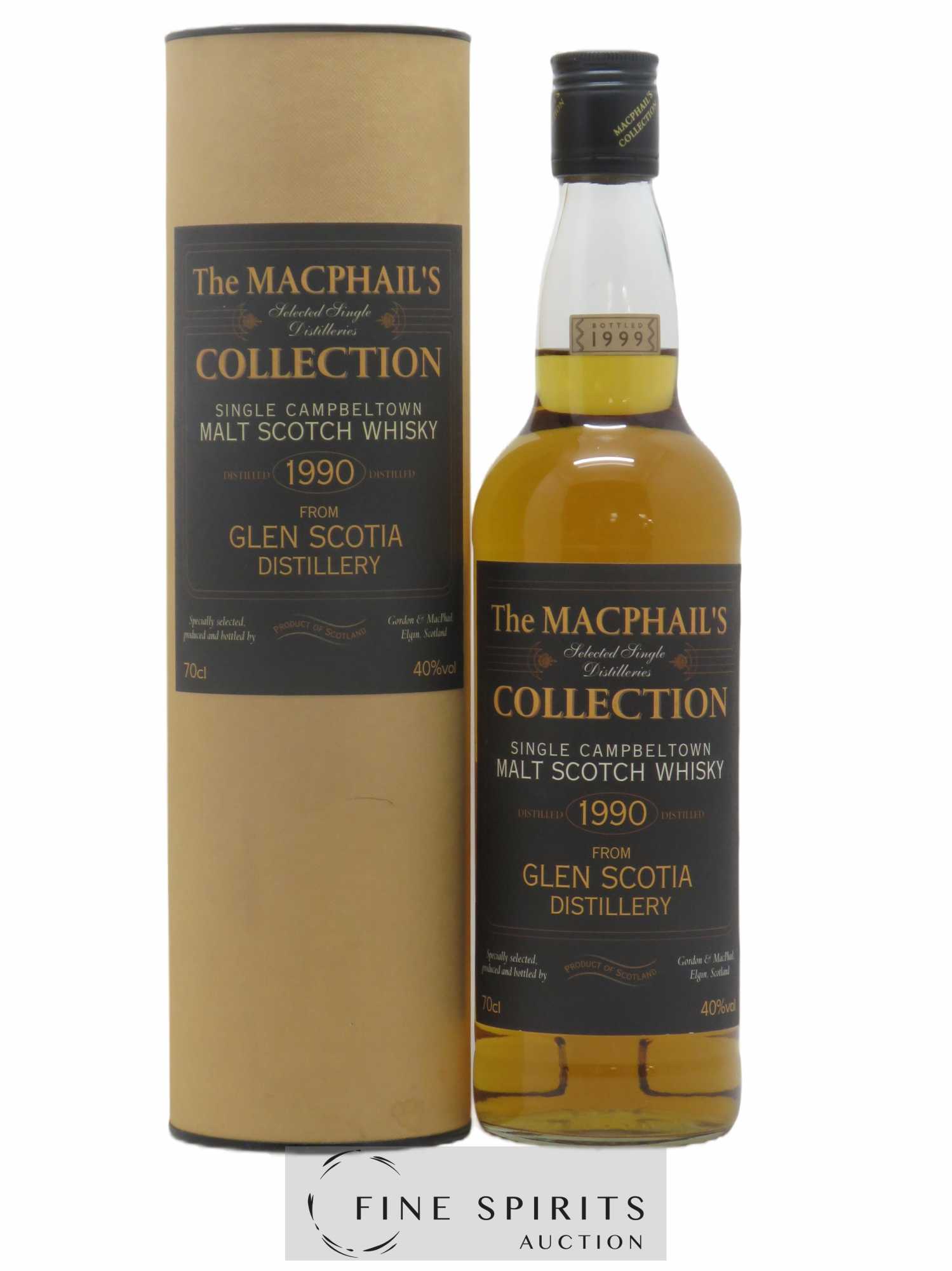 Glen Scotia 1990 Gordon & Macphail bottled 1999 The MacPhail's Collection