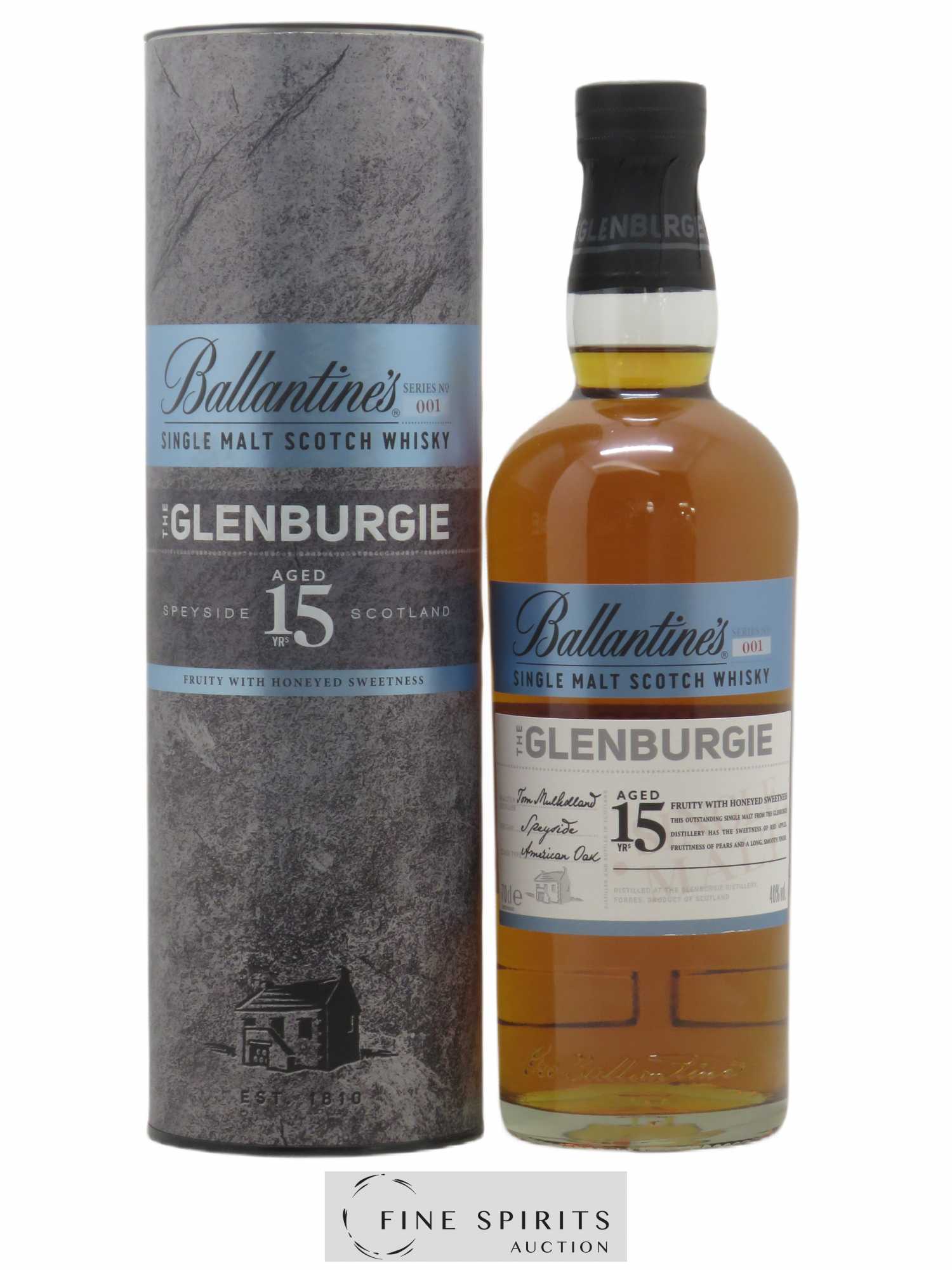 Glenburgie 15 years Of. Ballantine's Series n°001