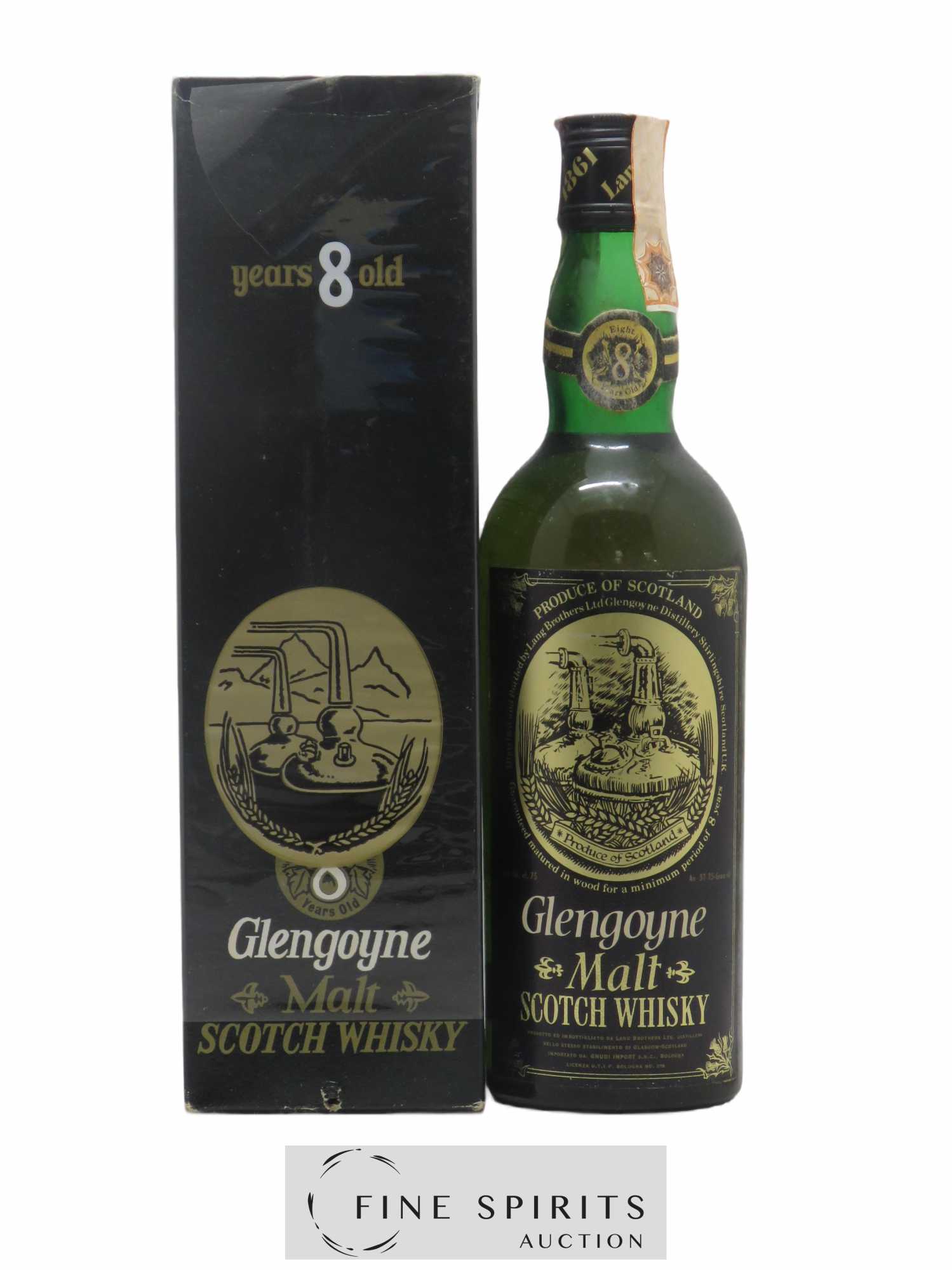 Glengoyne 8 years Of. Gnudi Import