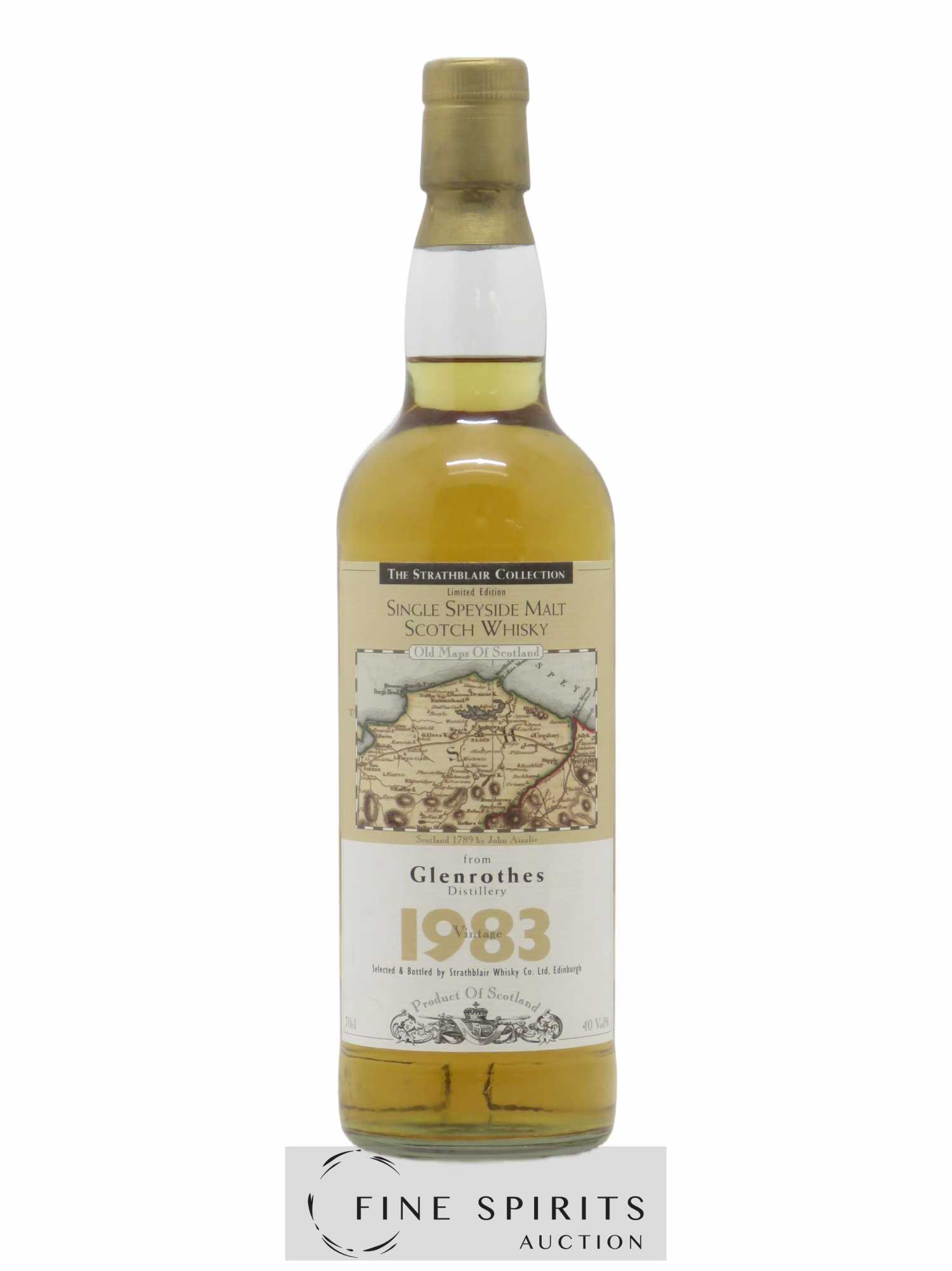 Glenrothes 1983 Strathblair Whisky Co. Ltd. The Strathblair Collection