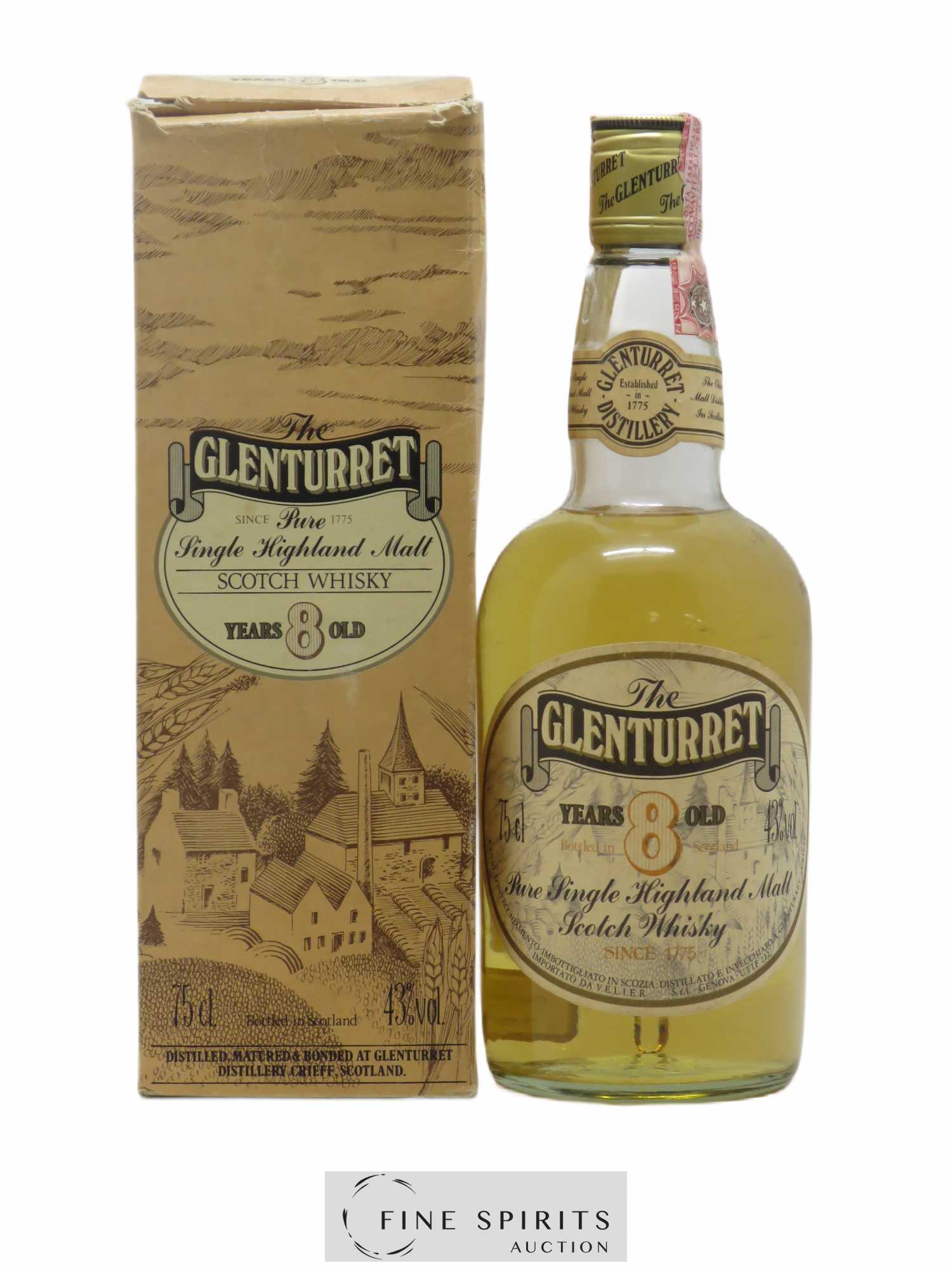 Glenturret 8 years Of. Velier Import