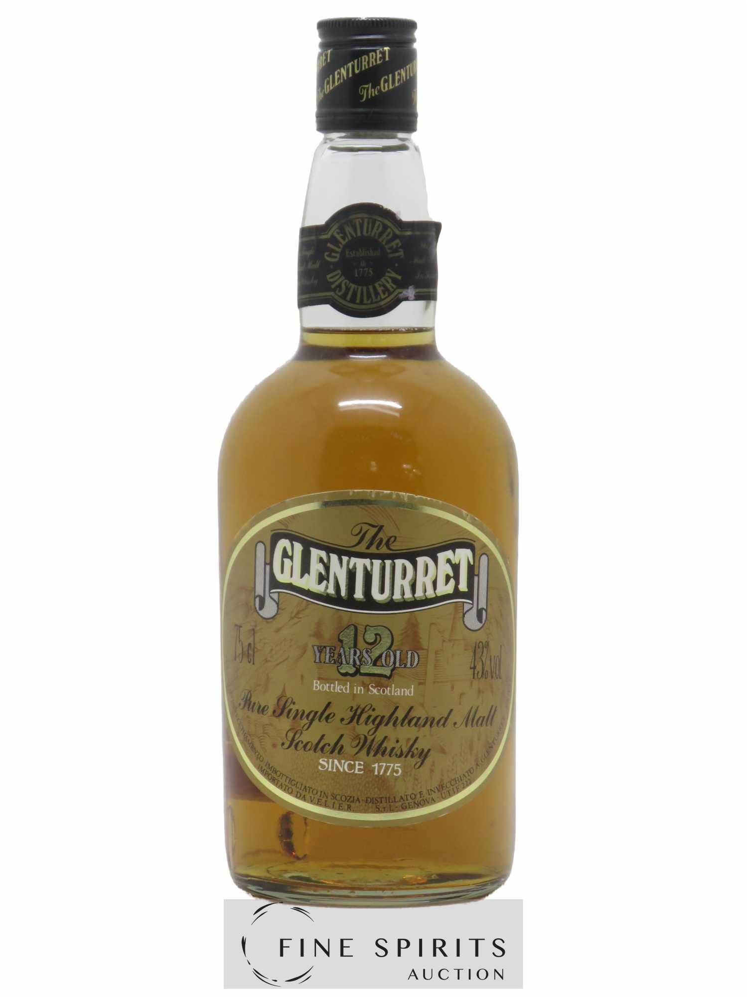 Glenturret 12 years Of. Velier Import