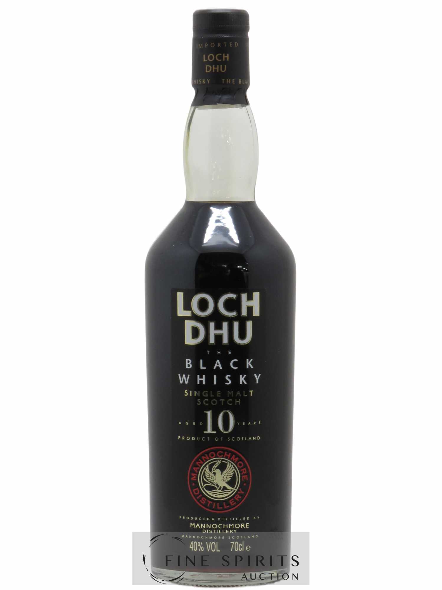 Loch Dhu 10 years Of. The Black Whisky