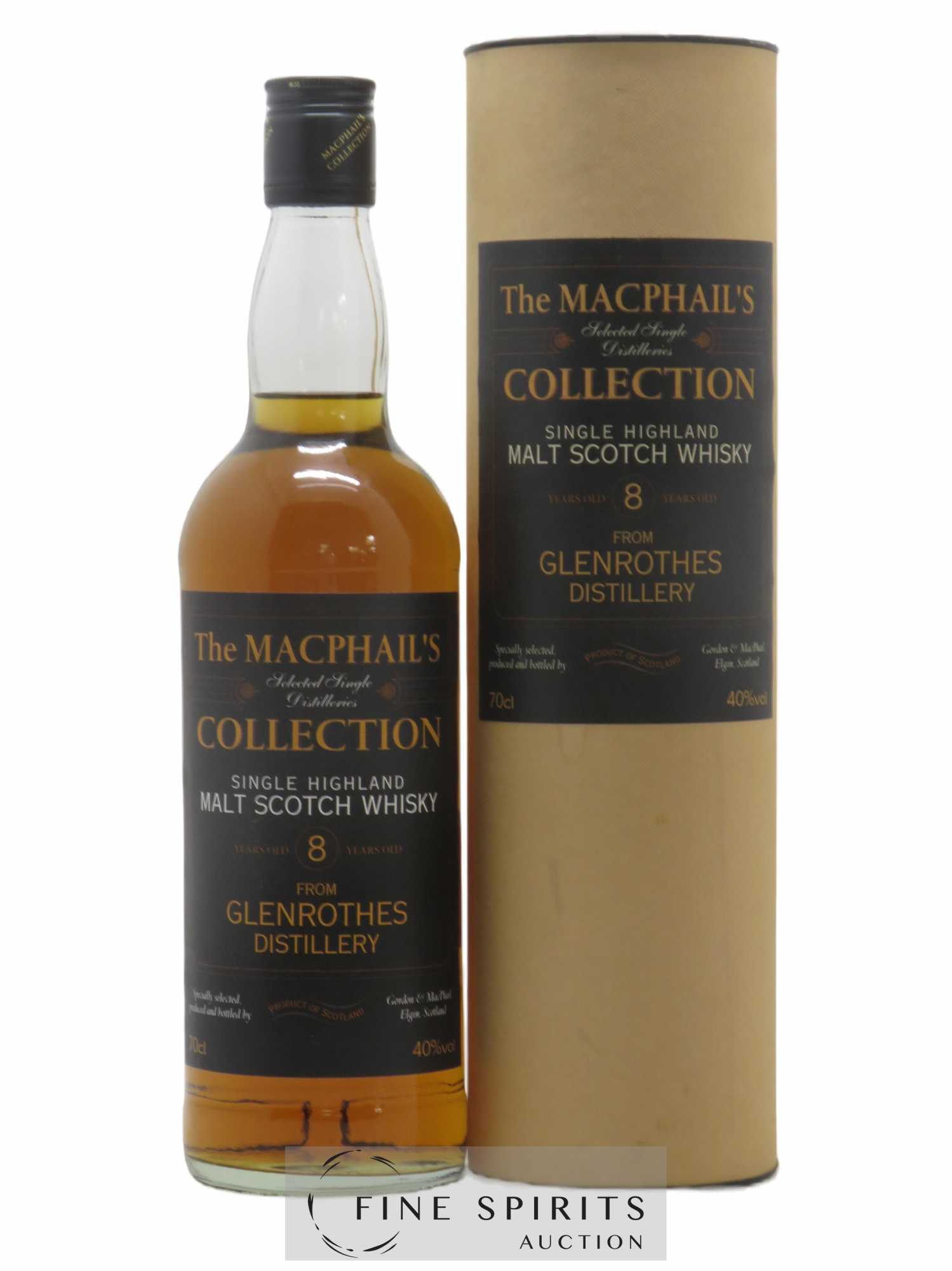 Glenrothes 8 years Gordon & Macphail Macphail's Collection