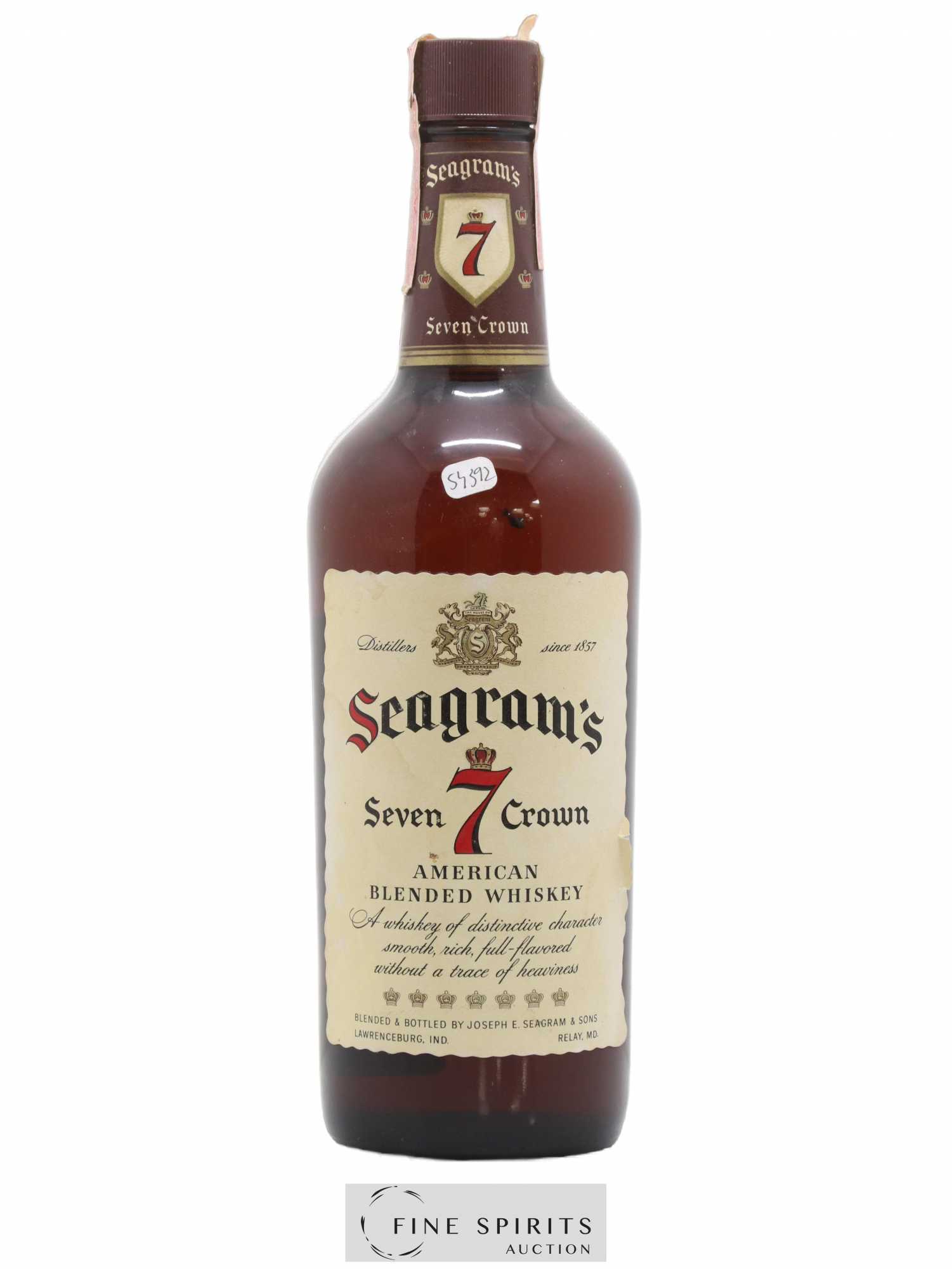 Seagram's Of. Seven 7 Crown