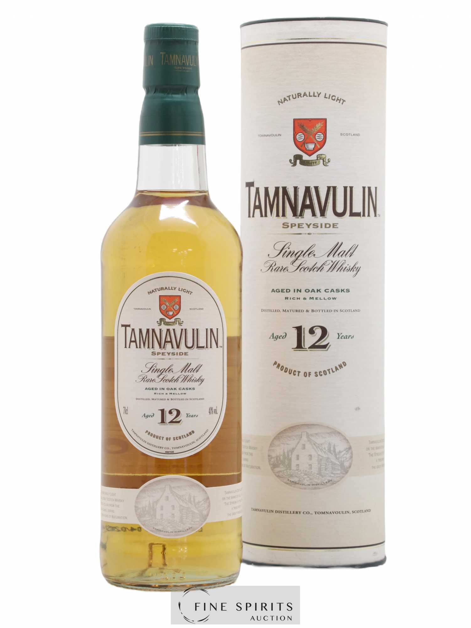 Tamnavulin 12 years Of. Naturally Light