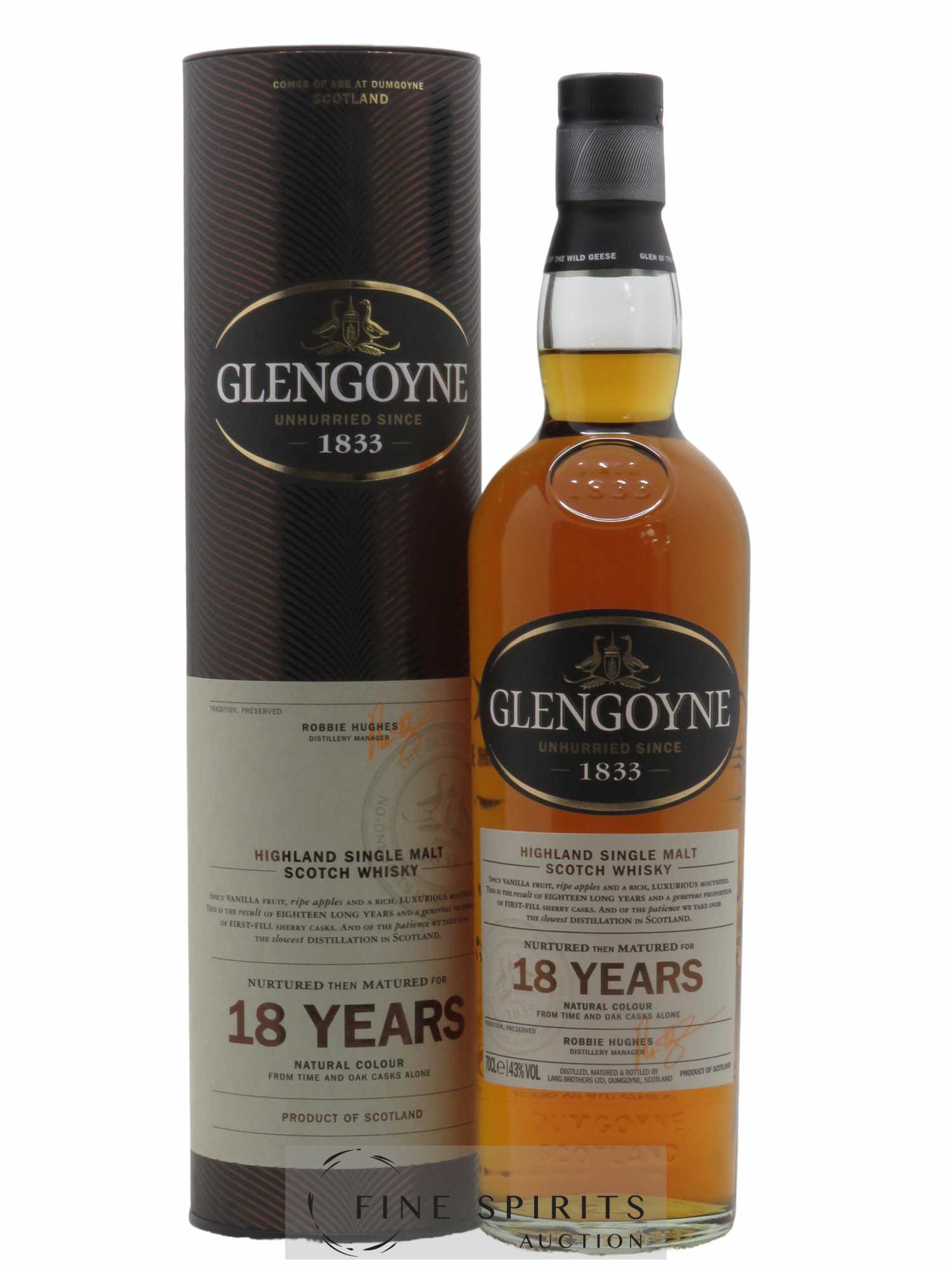 Glengoyne 18 years Of.