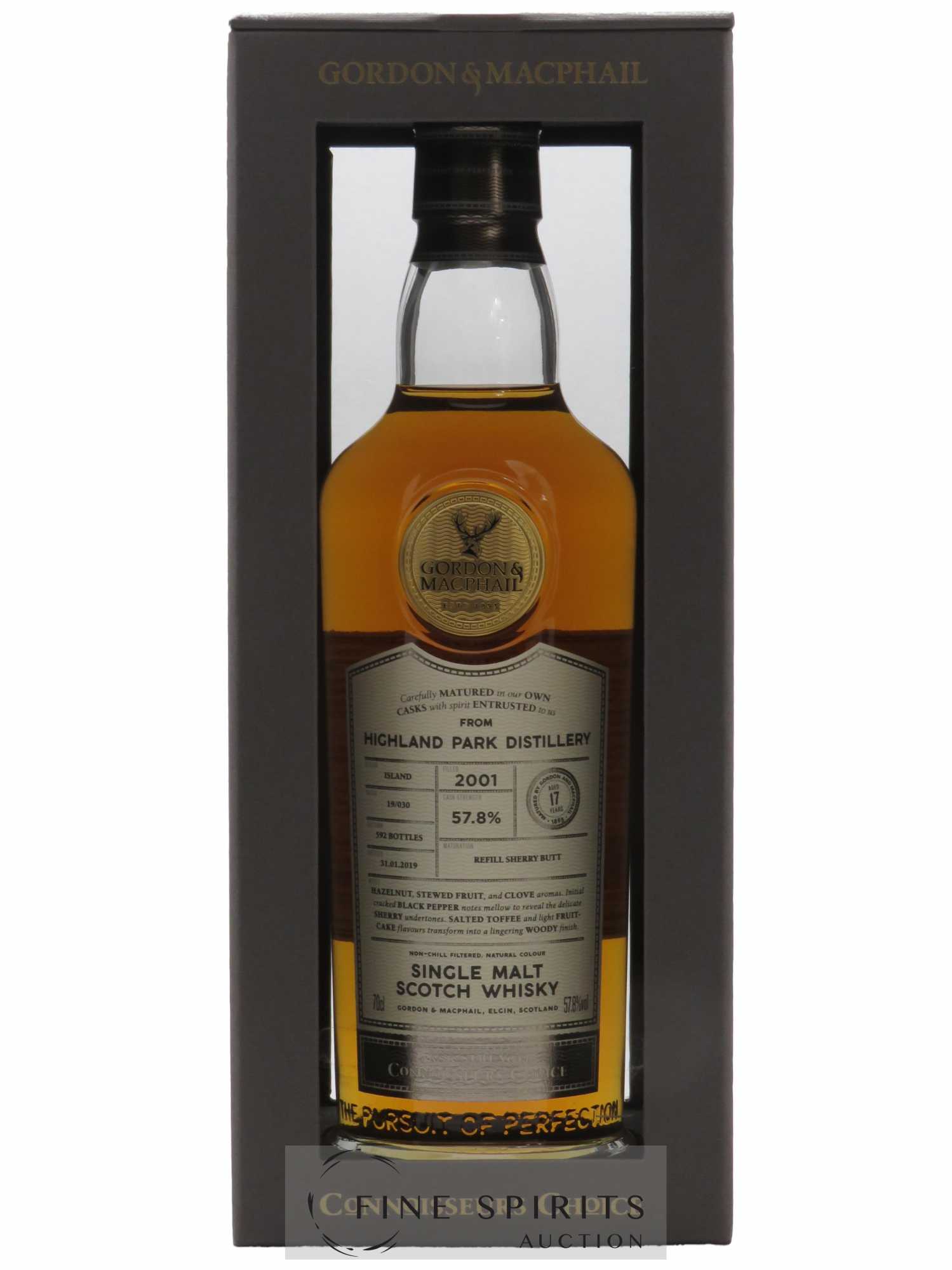 Highland Park 17 years 2001 Gordon & MacPhail Batch 19-030 - One of 592 - bottled 2019 Connoisseurs Choice