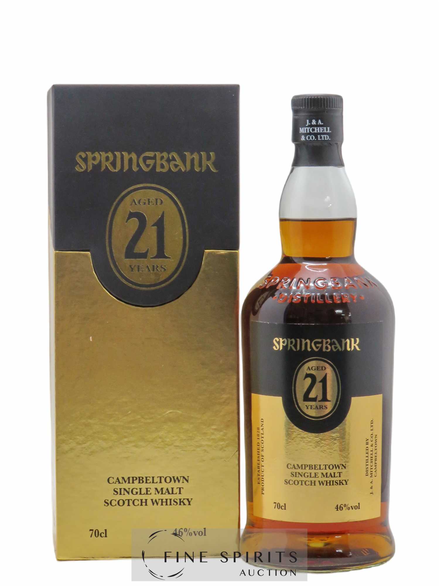 Springbank 21 years Of.