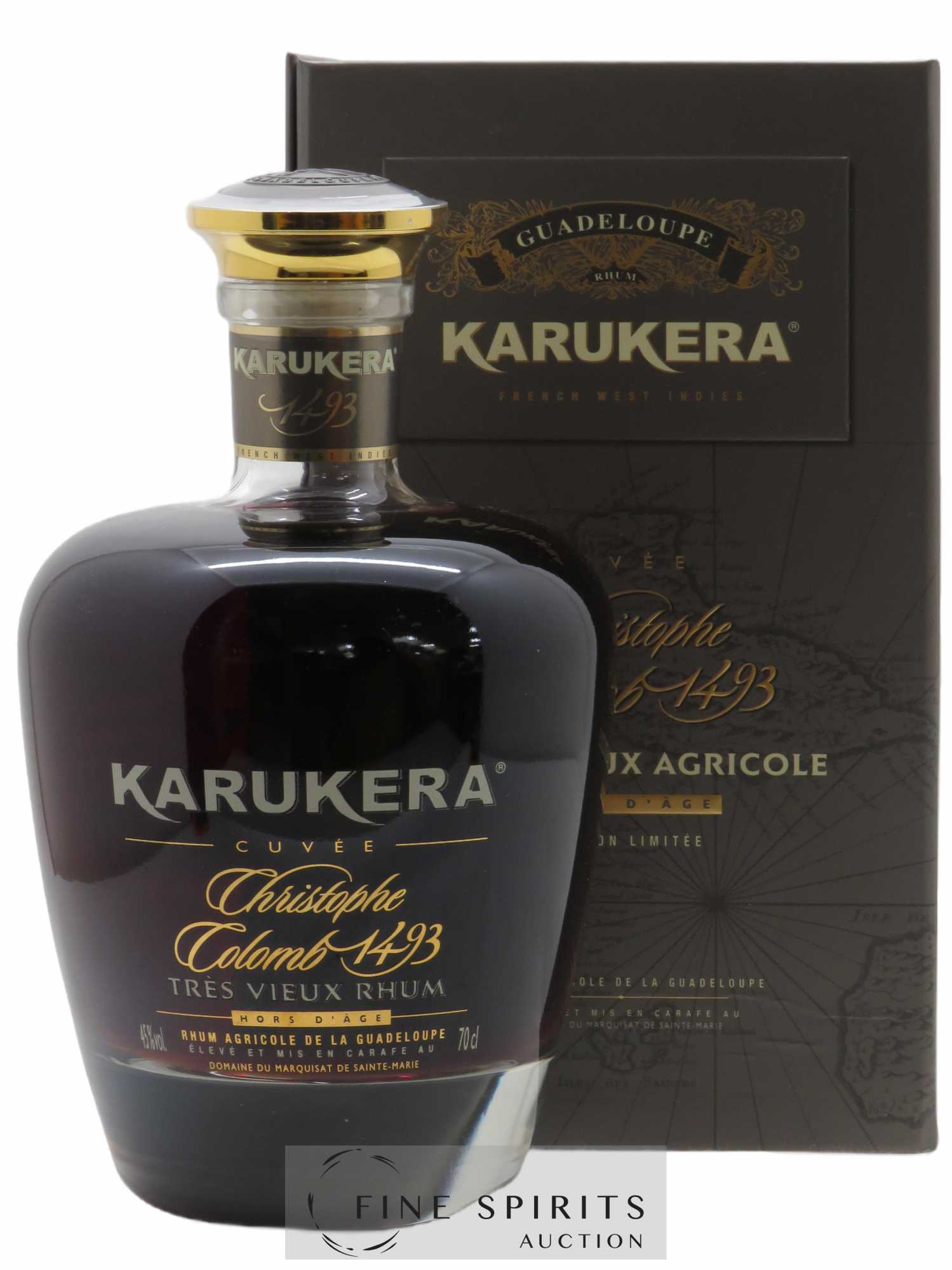 Rhum Karukera Of. Cuvee Christophe Colomb 1493