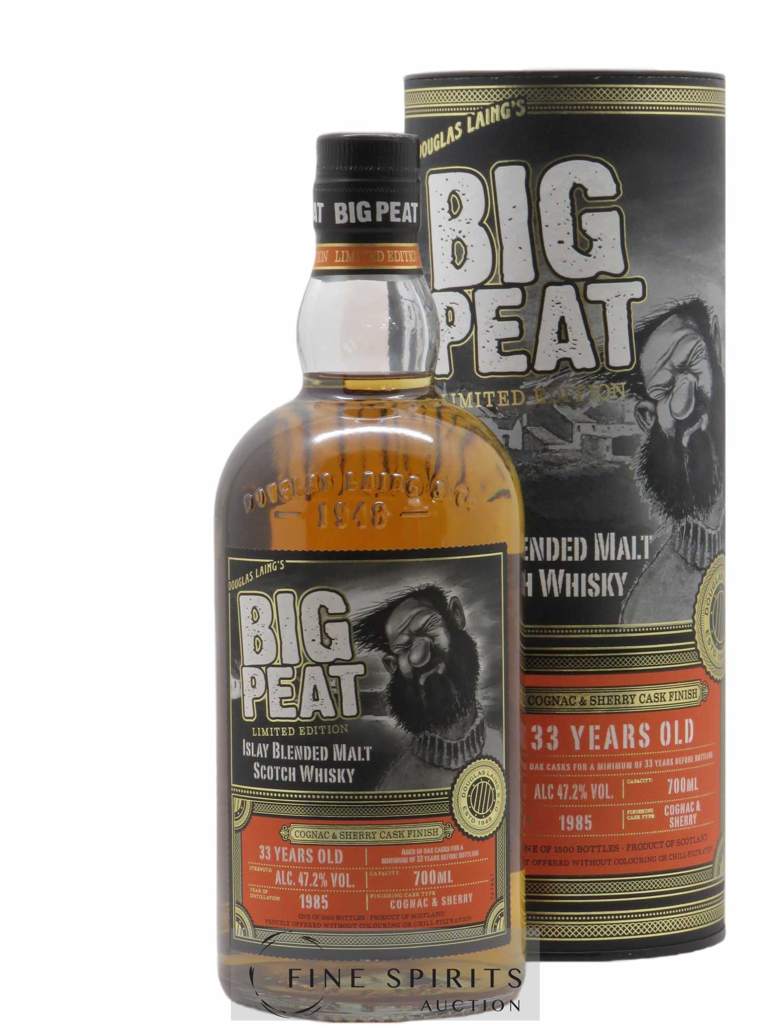 Big Peat 33 years 1985 Douglas Laing Cognac & Sherry Finish