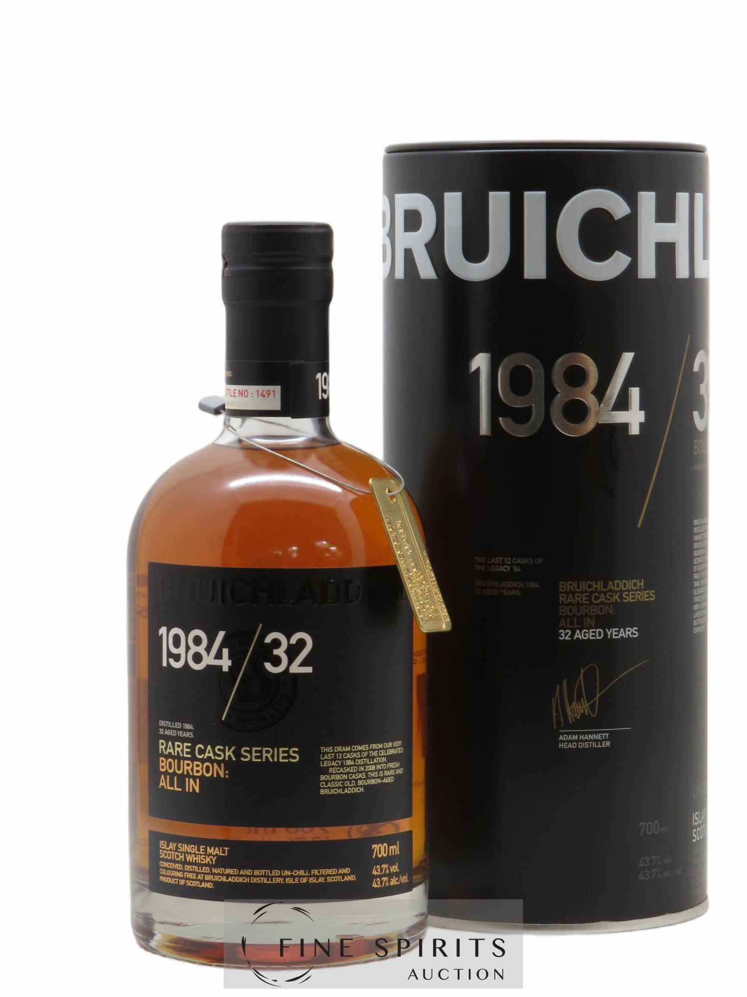 Bruichladdich 32 years 1984 Of. Rare Cask Series