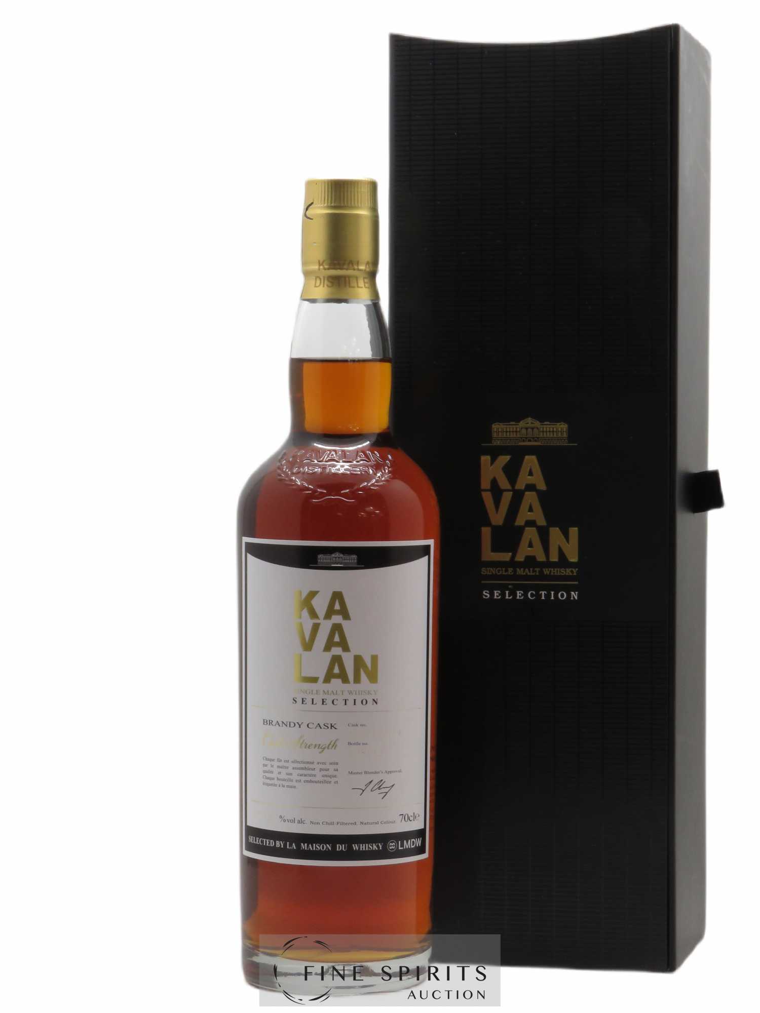 Kavalan Of. Brandy Cask Cask n°A090620014 - One of 152 bottles - bottled 2017 Cask Strength