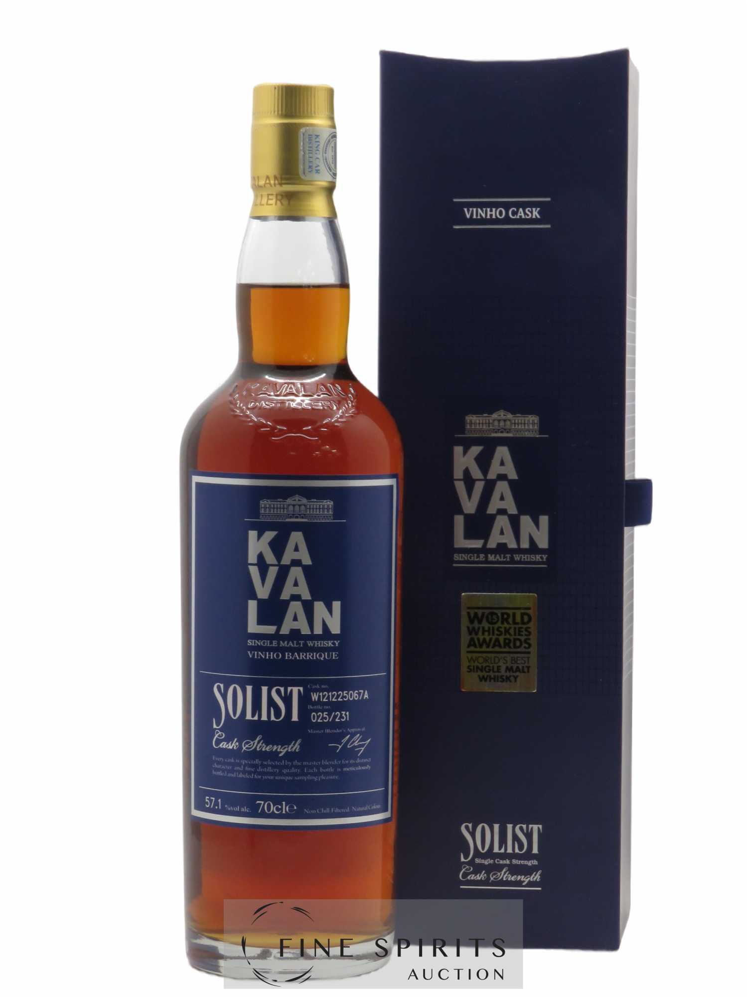 Kavalan Of. Solist Vinho Barrique Cask Strength