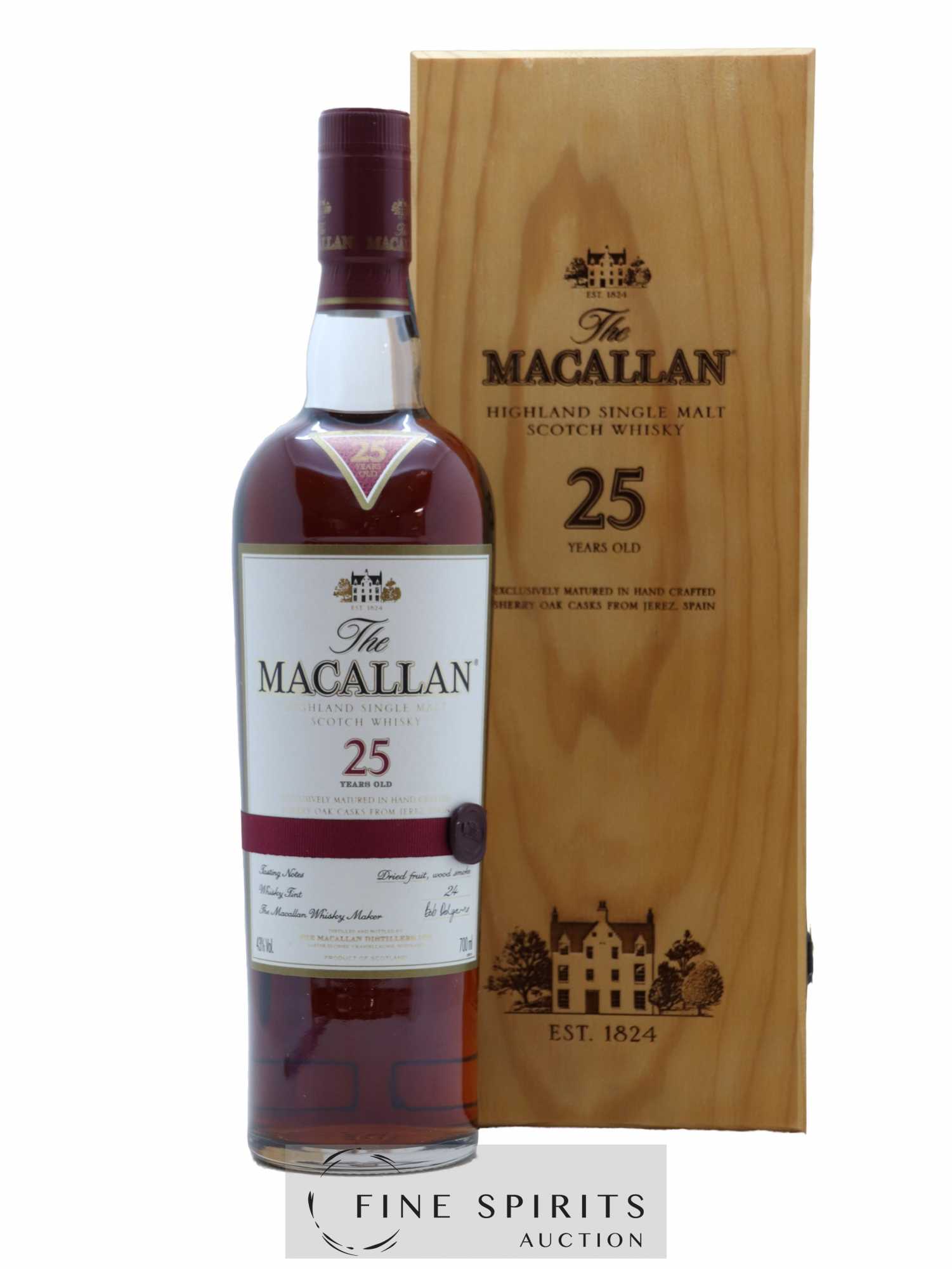 Macallan (The) 25 years Of. Sherry Oak Casks