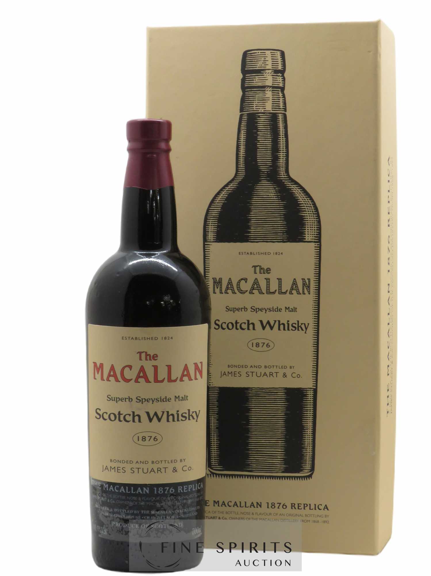 Macallan 1876 Of. Limited Edition Replica