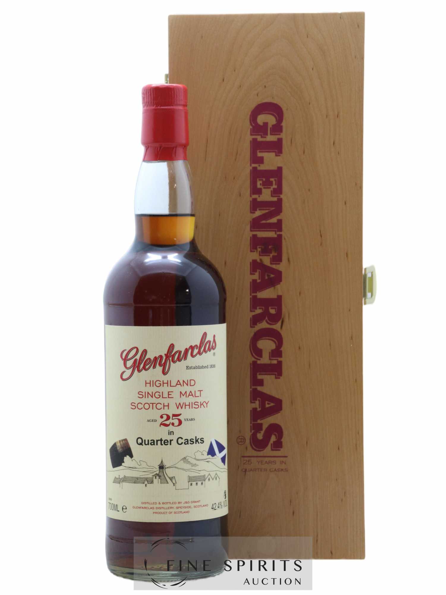 Glenfarclas 25 years Of. Quarter Casks