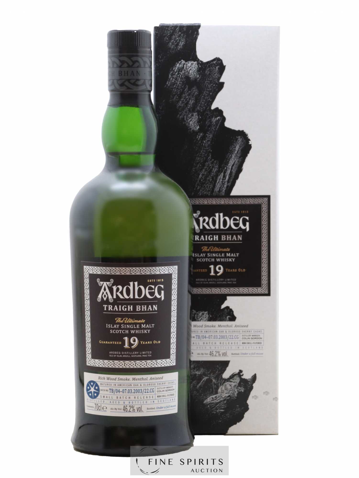 Ardbeg 19 years Of. Traigh Bhan TB-04-07.03.2003-22.CG The Ultimate