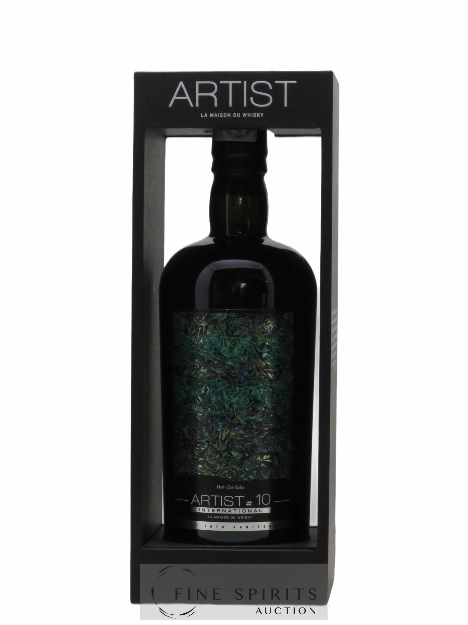 Kavalan 10 years 2010 Of. Single Port Cask n°0100428008A bottled in 2020 LMDW Artist n°10 - Eric Robin