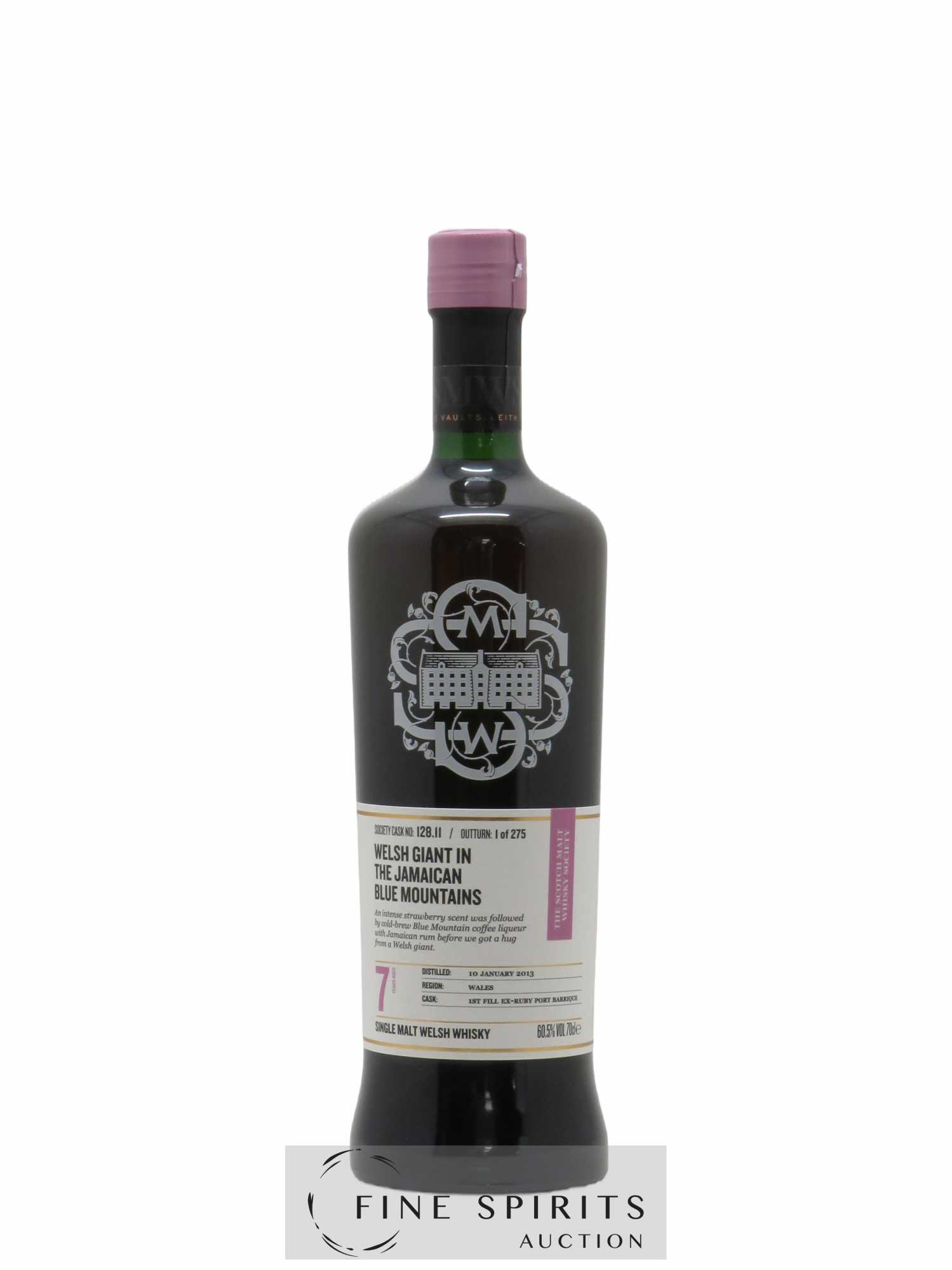 Welsh Giant In The Jamaican Blue Mountains 7 years 2013 The Scotch Malt Whisky Society Cask n°128.11