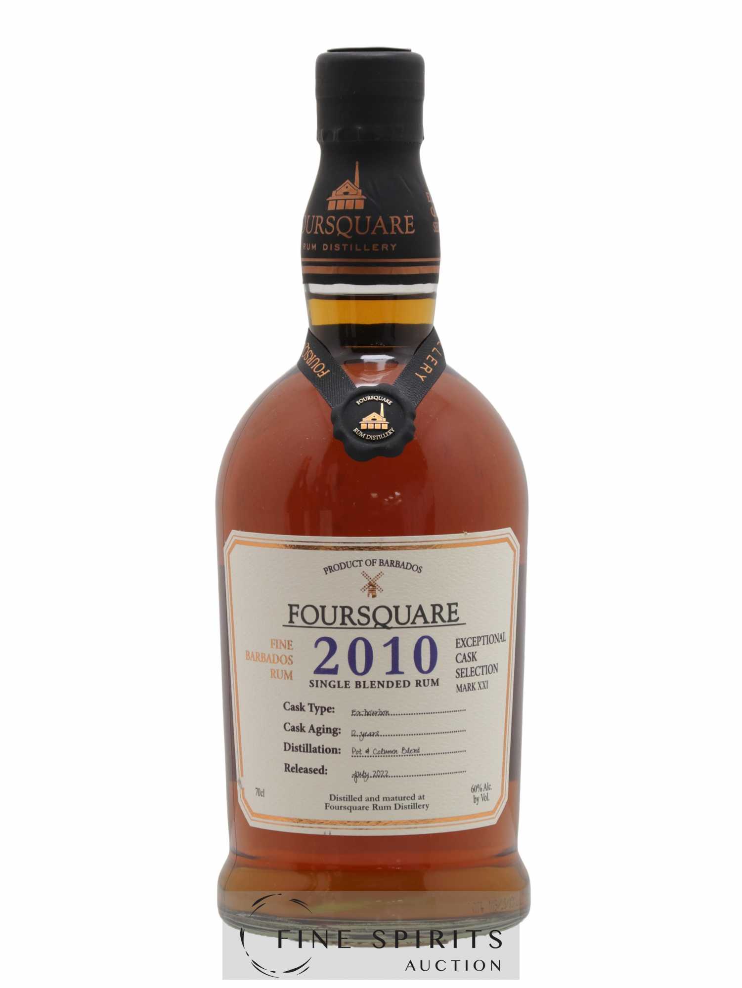 Foursquare 12 years 2010 Of. Mark XXI - bottled 2022 Exceptional Cask Selection