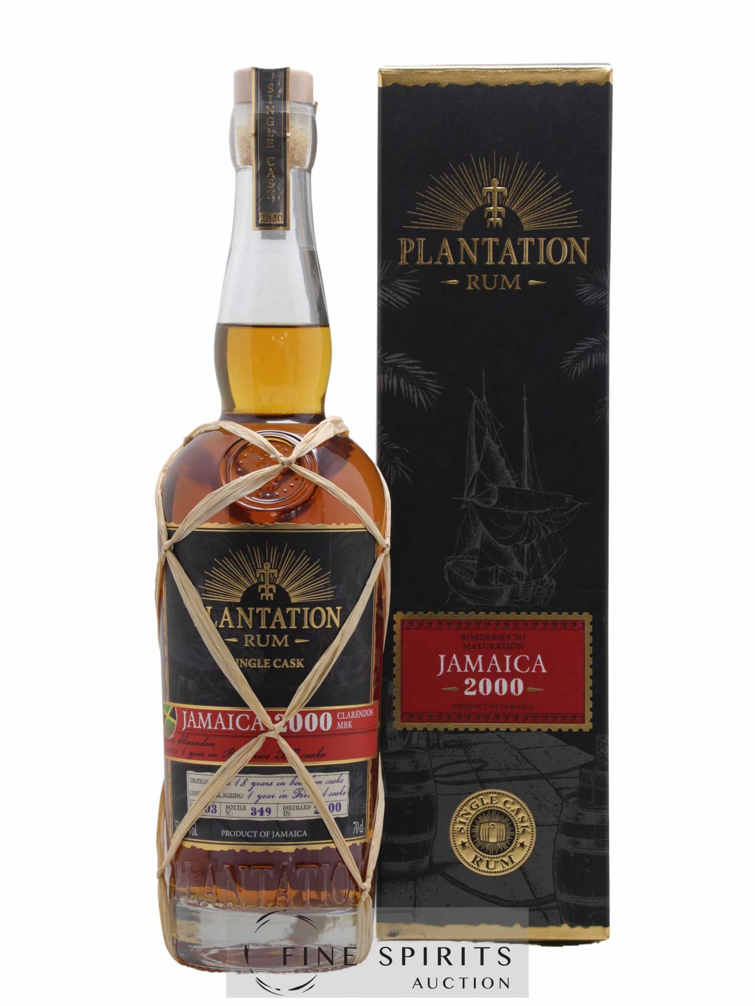 Plantation 2000 Pierre Ferrand Edition 2020 Cask n°3 Single Cask Collection