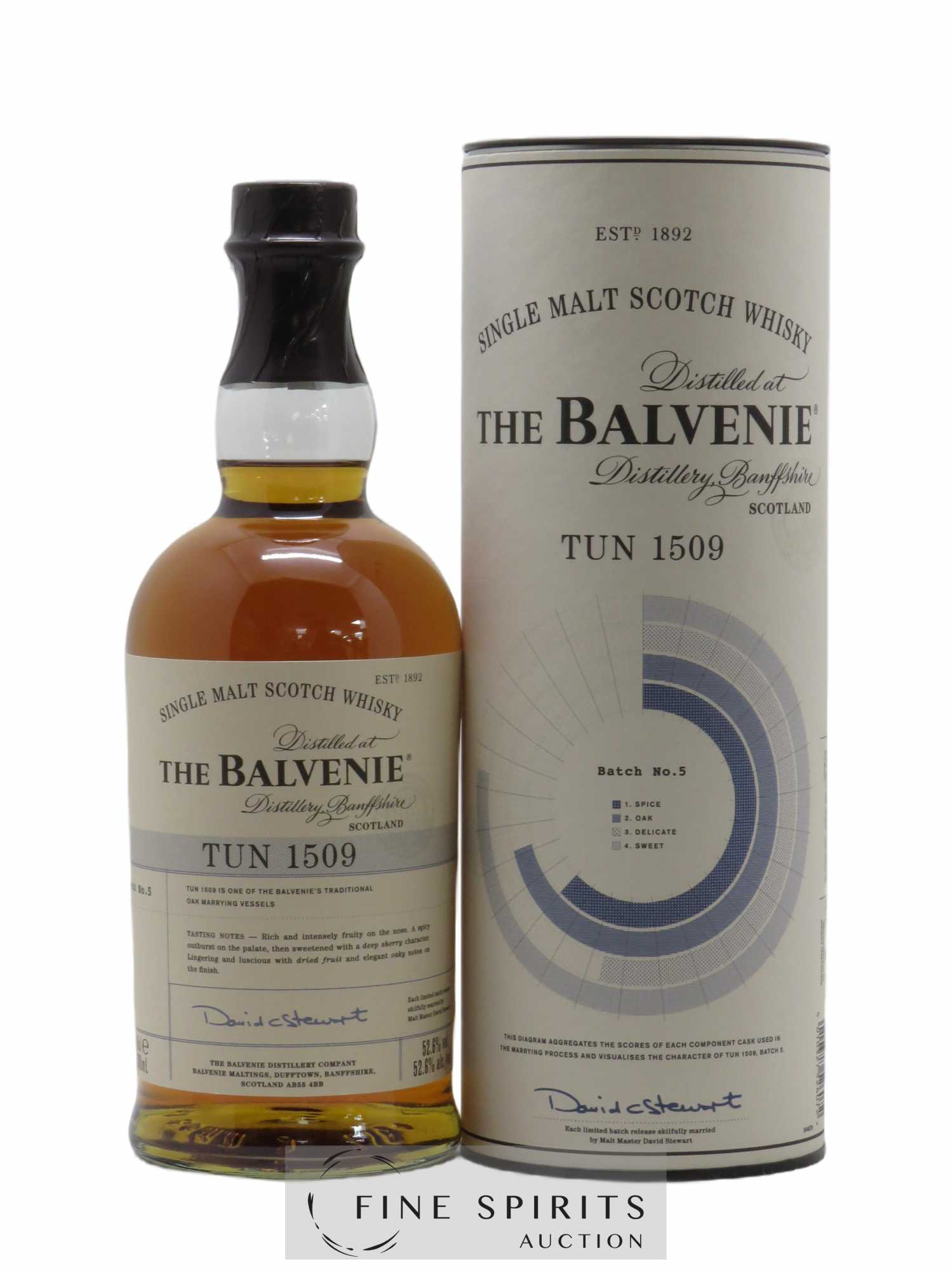 Balvenie The Of. Tun 1509 Batch n°5 Tun