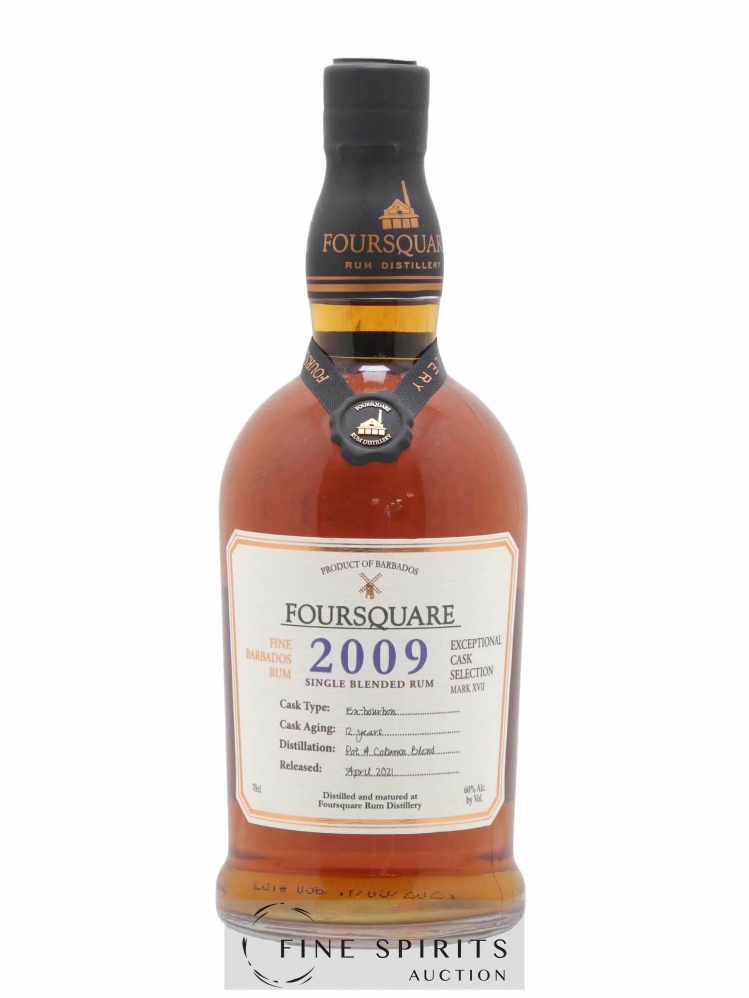 Foursquare 12 years 2009 Of. Mark XVII - bottled 2021 Exceptional Cask Selection