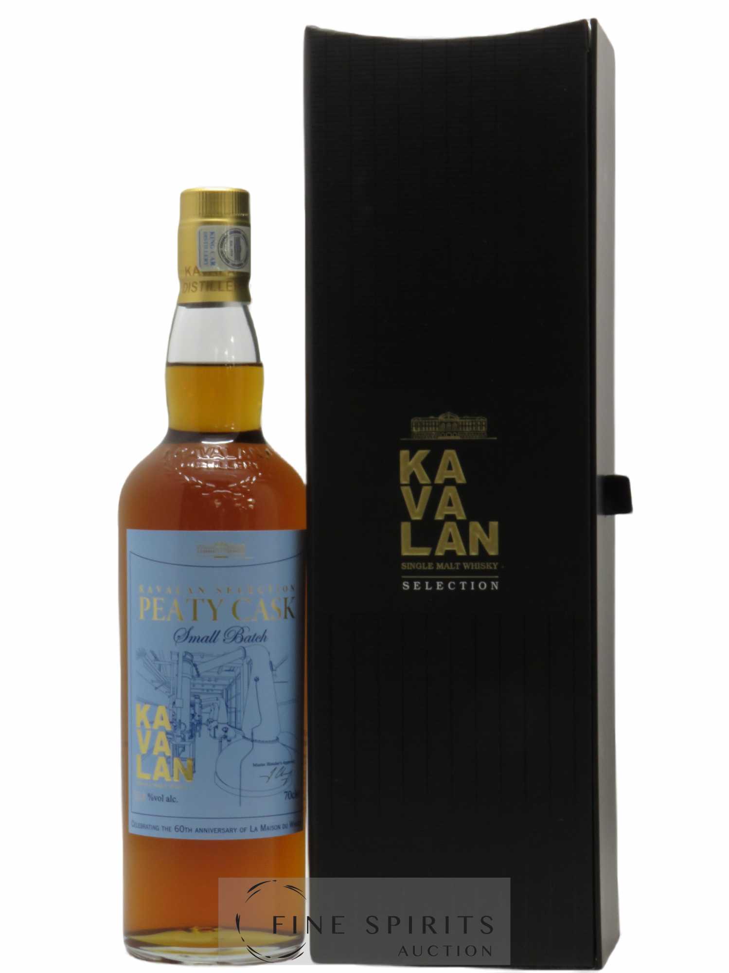 Kavalan Of. Peaty Cask Small Batch - bottled 2016 LMDW 60th Anniversary