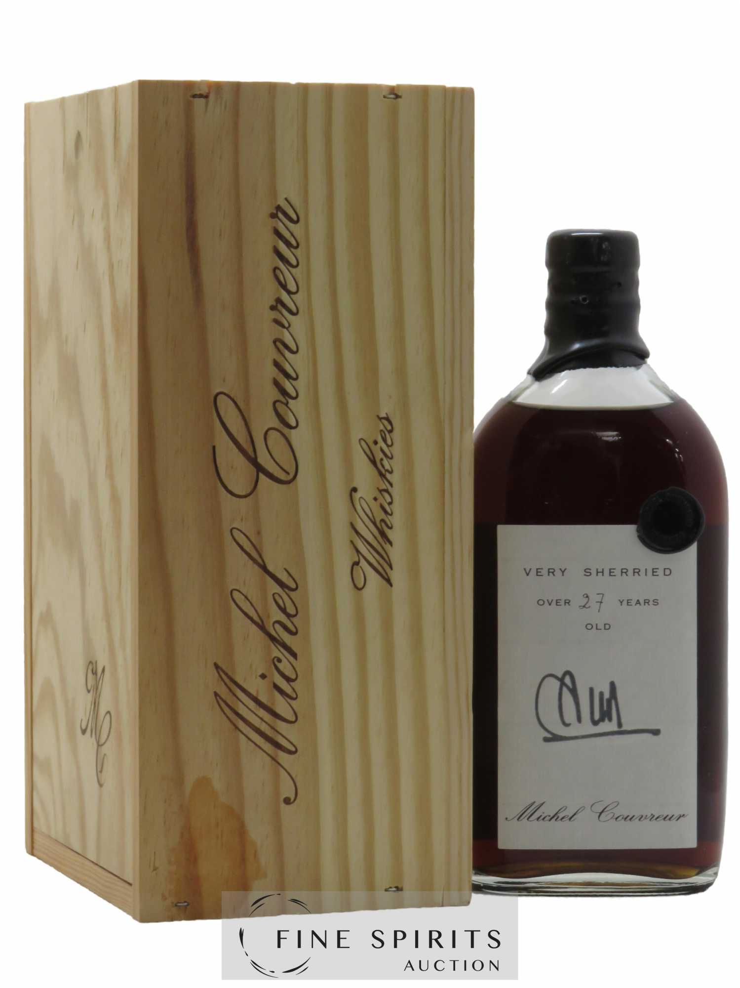 Michel Couvreur 1984 Of. Very Sherried Over 27 years old Whiskies Limited