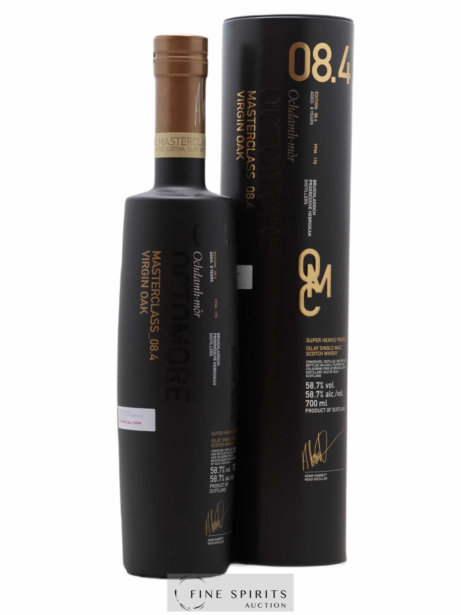 Octomore 8 years Of. Masterclass Edition 08.4 Virgin Oak