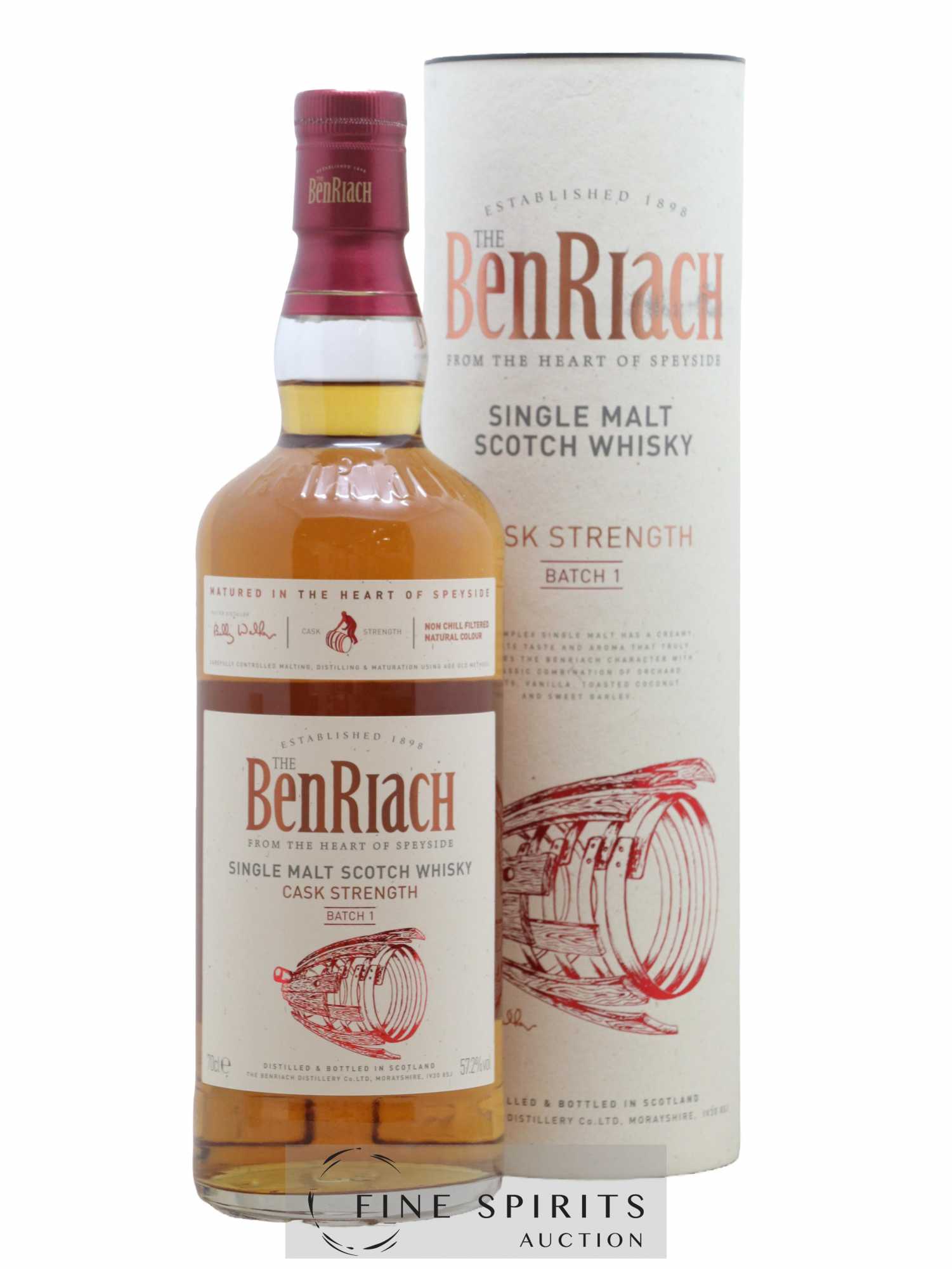 Benriach Of. Cask Strength Batch 1