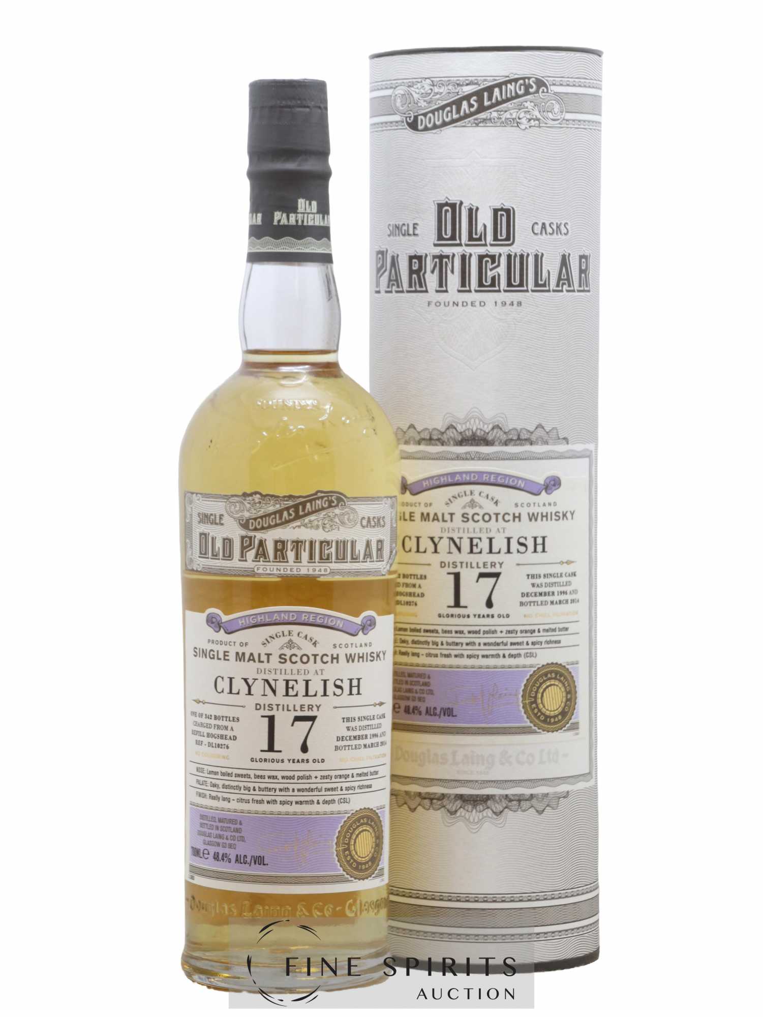 Clynelish 17 years 1996 Douglas Laing Ref. DL10276 - One of 342 - bottled 2014 Single Cask Old Particular