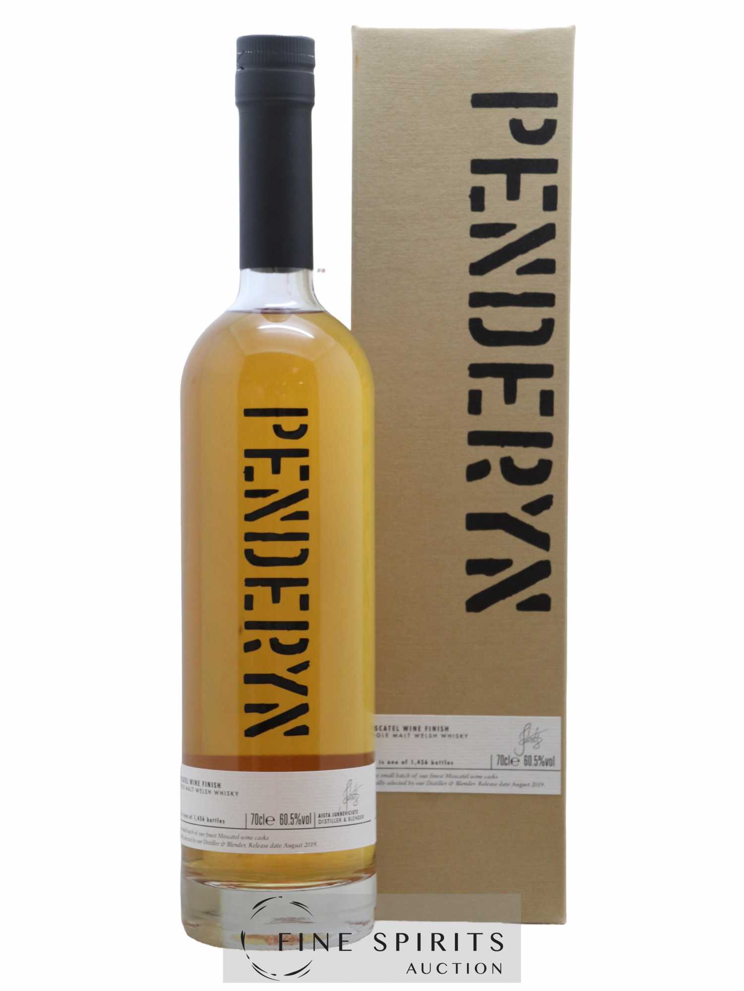 Penderyn Of. Moscatel Wine Finish One of 1456 - bottled 2019