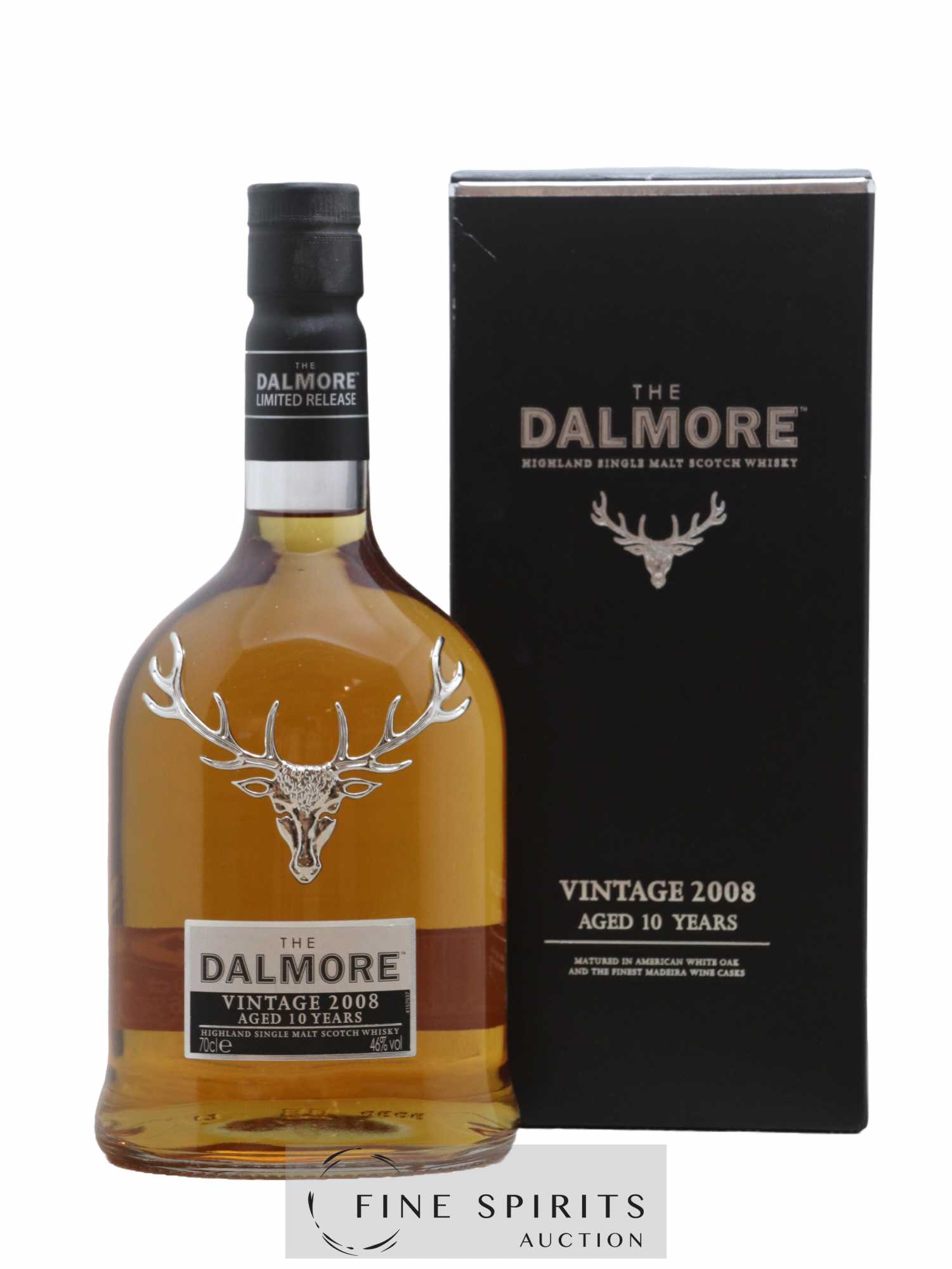 Dalmore 10 years 2008 Of. Vintage