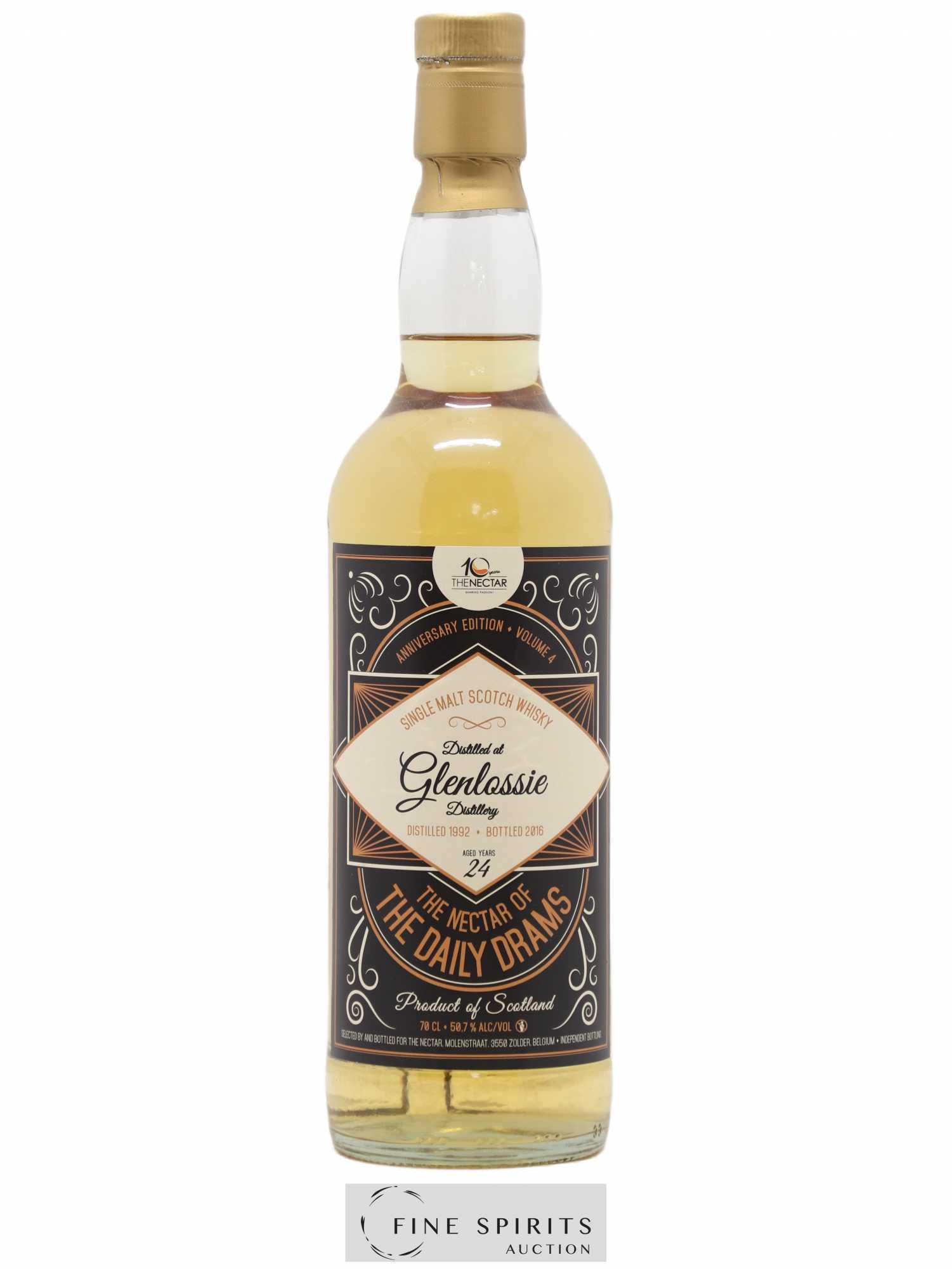 Glenlossie 24 years 1992 The Nectar Of The Daily Drams Anniversary Edition Volume 4 bottled 2016