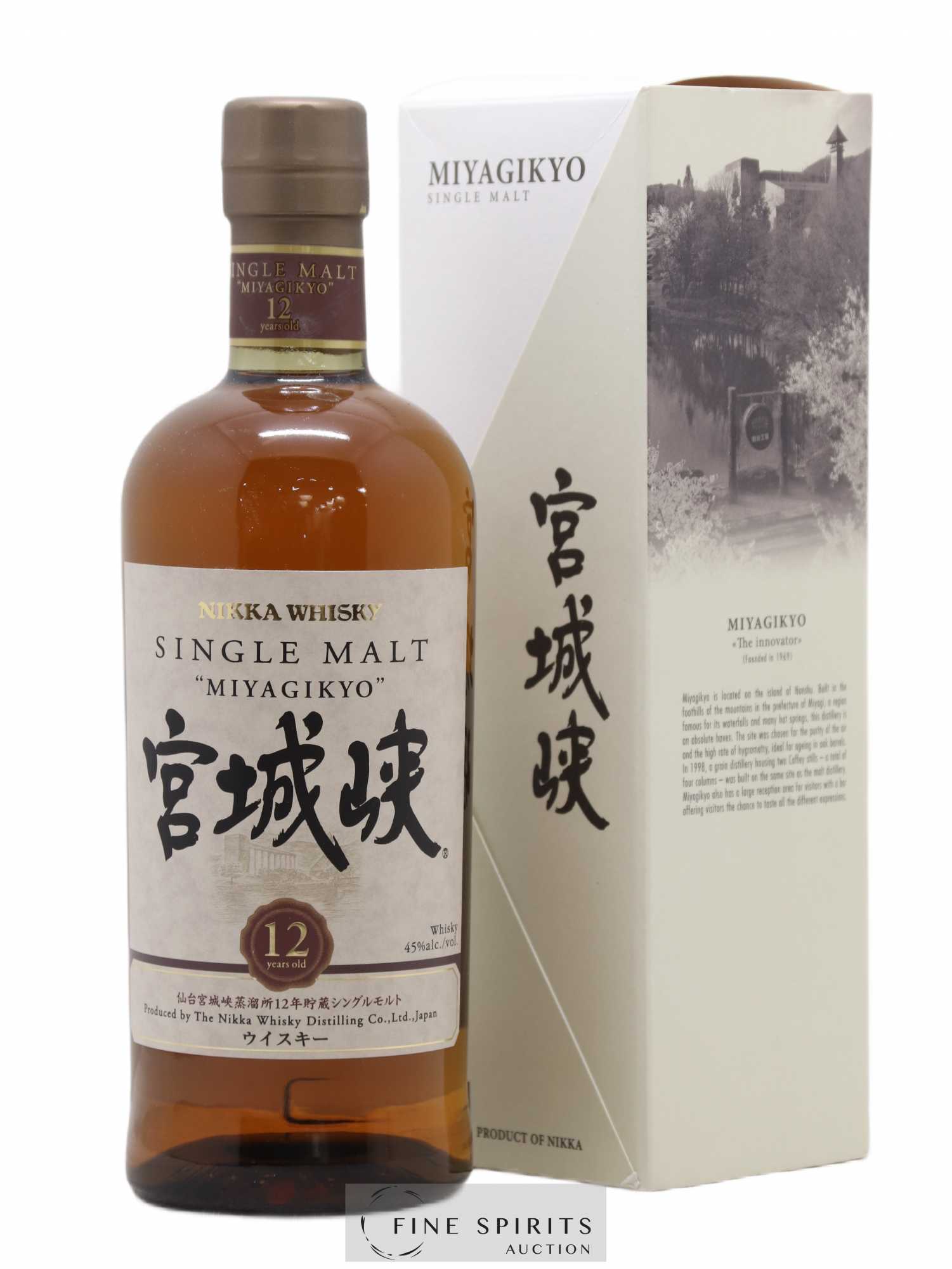 Miyagikyo 12 years Of. Nikka Whisky