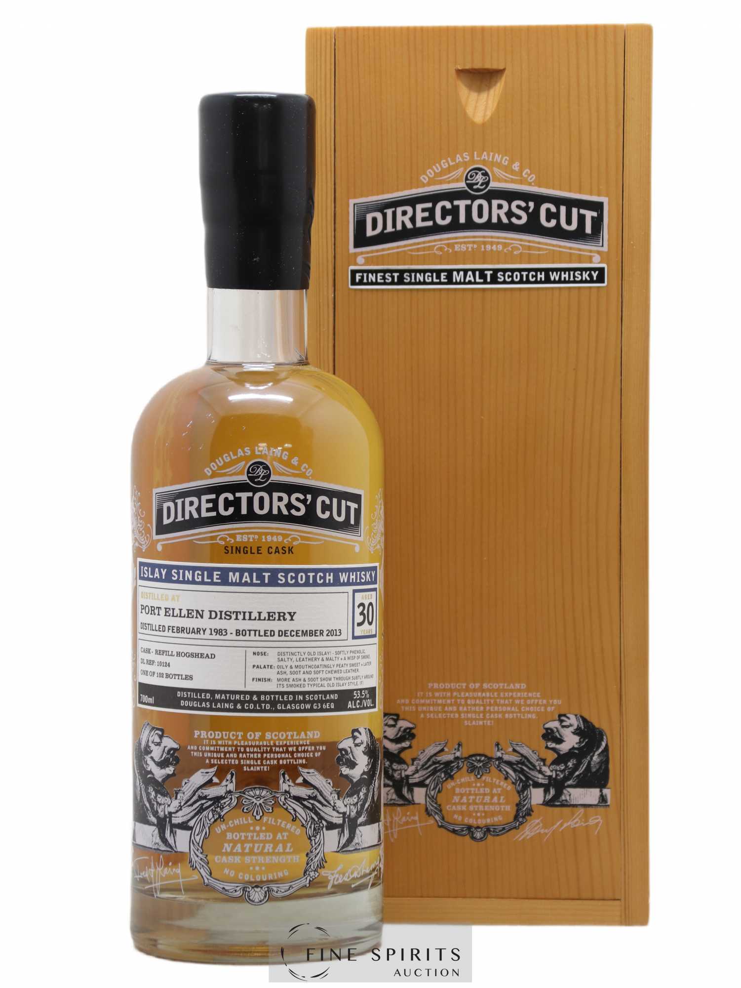 Port Ellen 30 years 1983 Douglas Laing Director's Cut DL Ref 10124 - One of 102 - bottled 2013