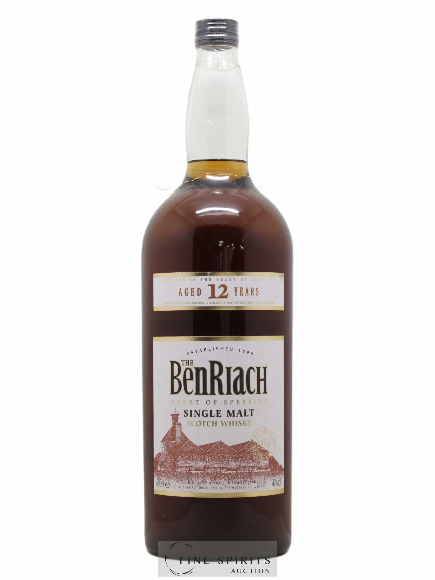 Benriach 12 years Of. 4,5L