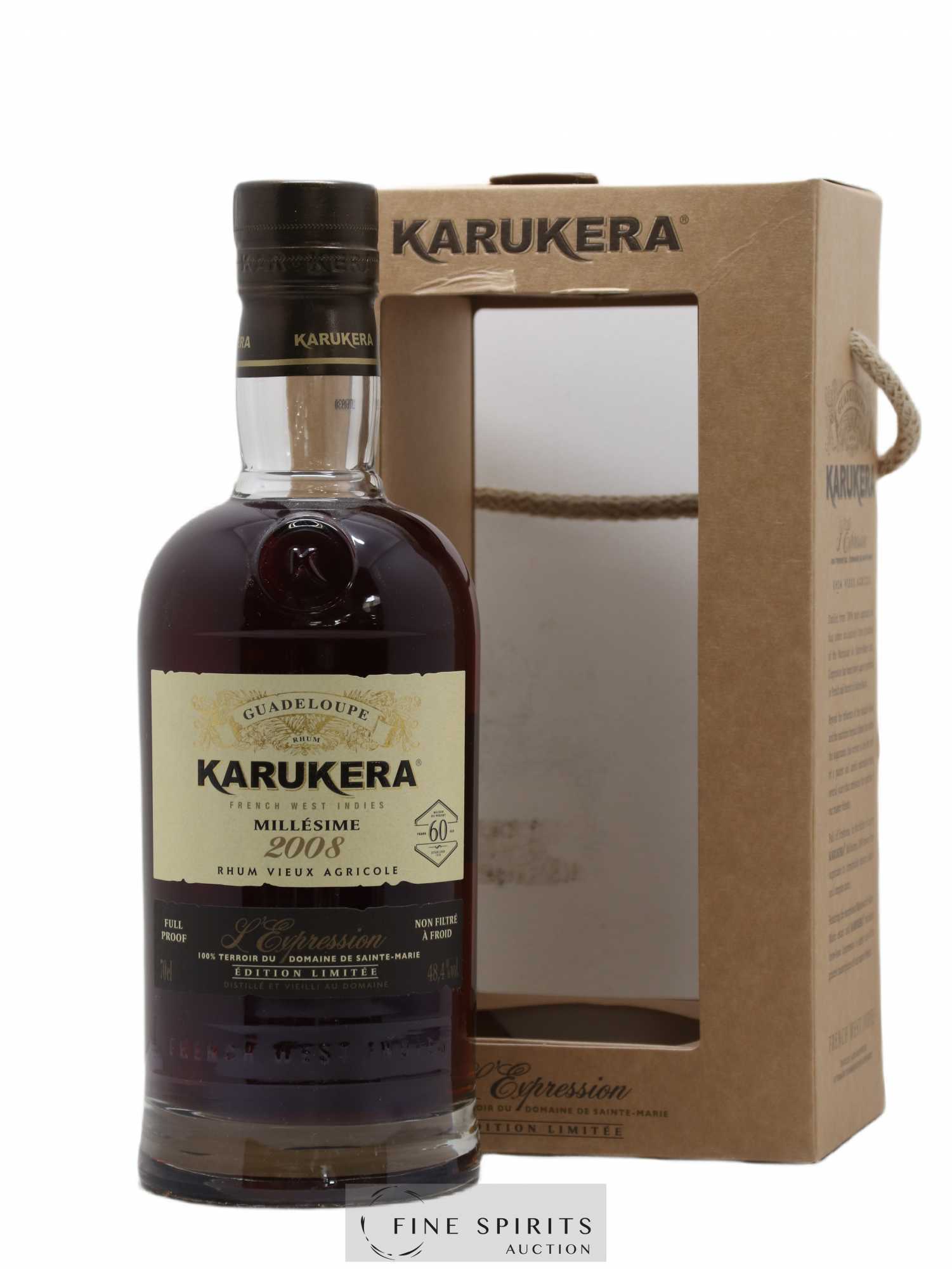 Karukera 2008 Of. L'Expression One of 1500 - bottled 2016 LMDW 60th Anniversary Edition Limitée