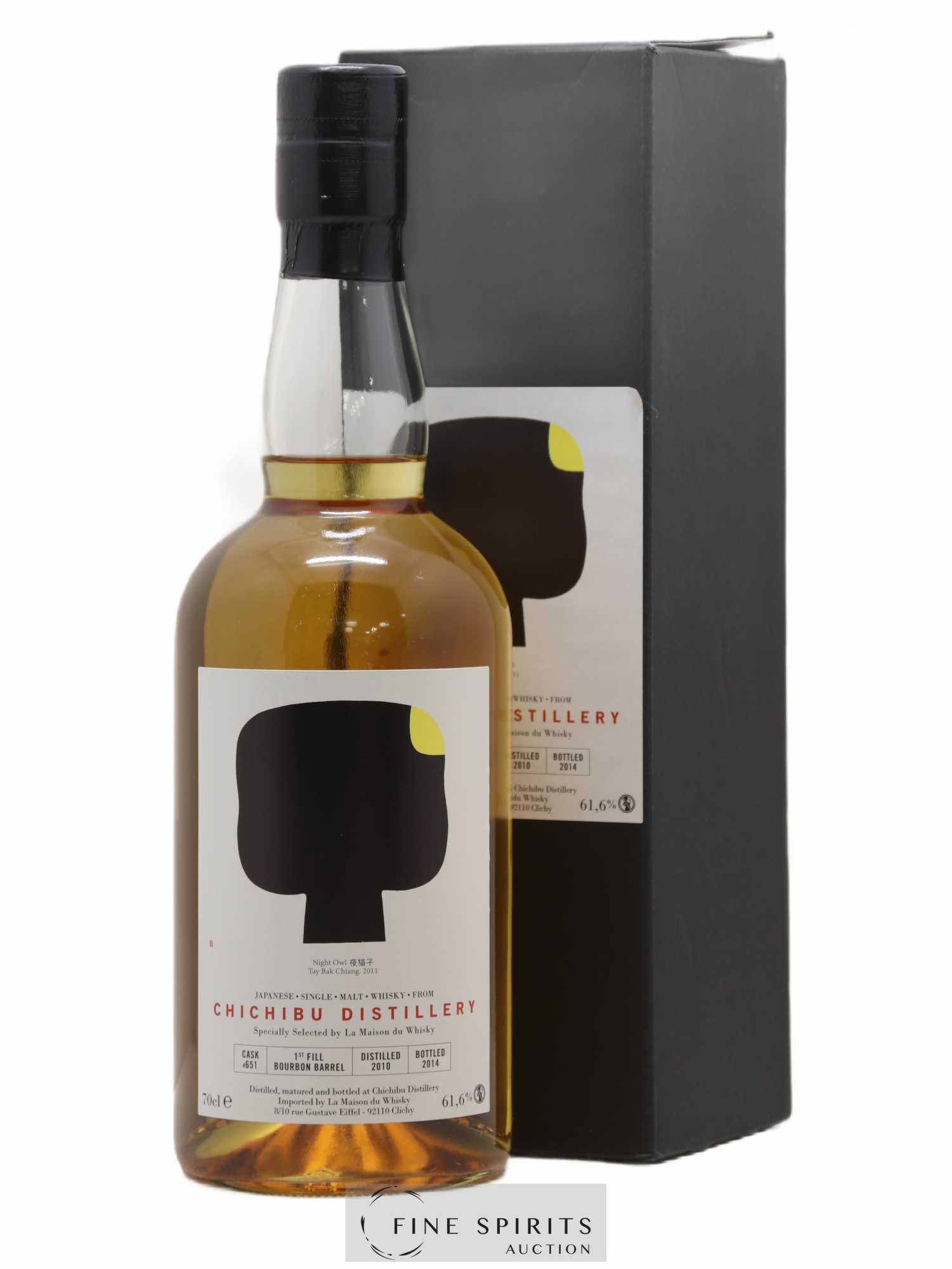 Chichibu 2010 Of. Single Cask n°651 bottled 2014 LMDW 1st fill Bourbon Barrel