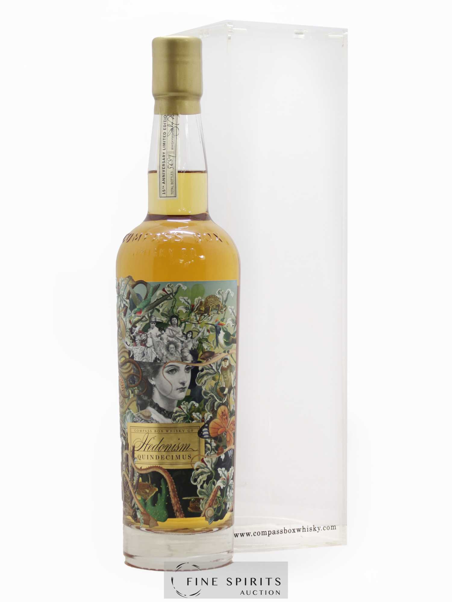 Hedonism Quindecimus Compass Box One of 5689 Limited Edition