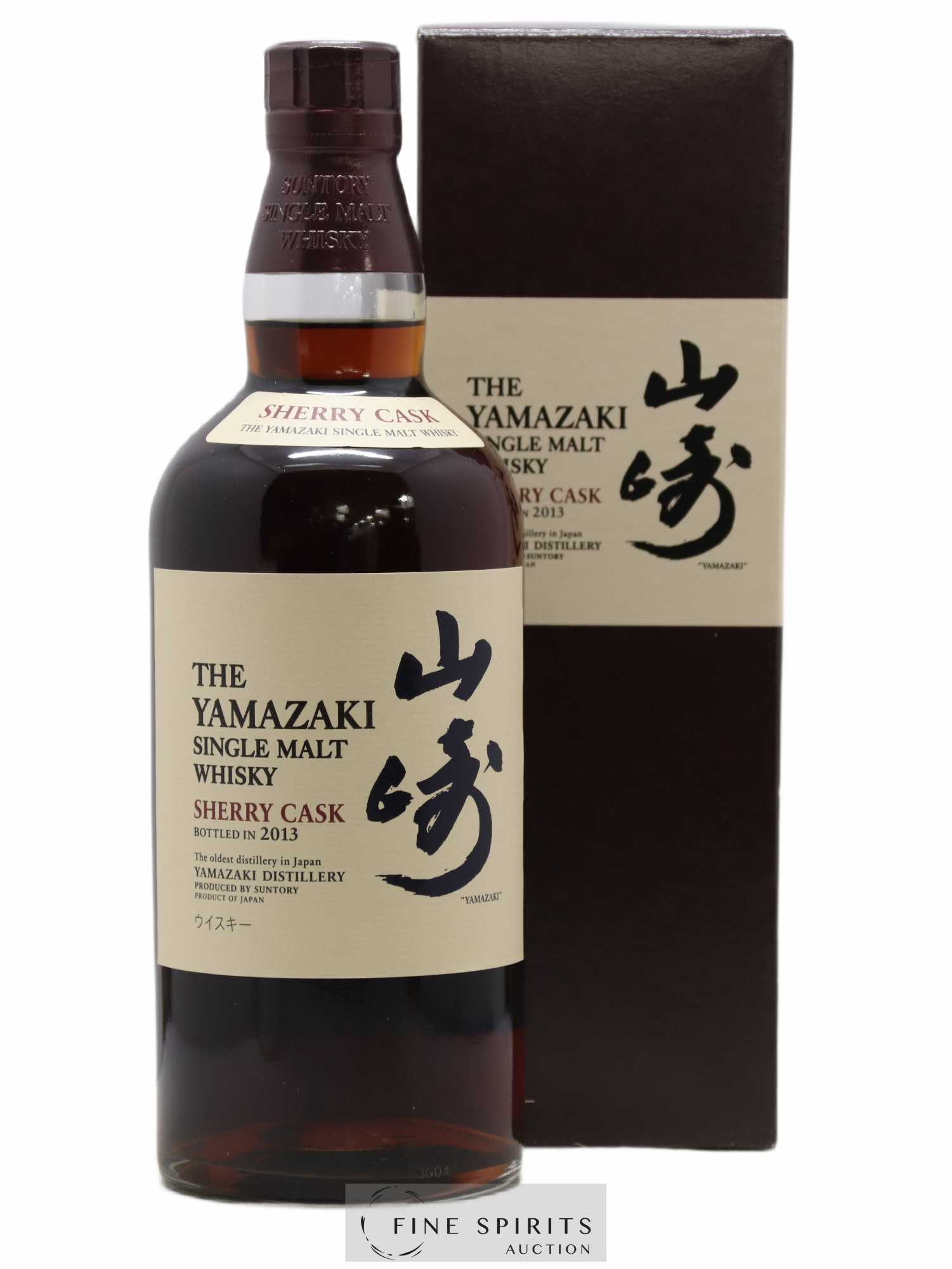 Yamazaki Of. Non-Chill Filtered Sherry Cask - bottled 2013 Suntory