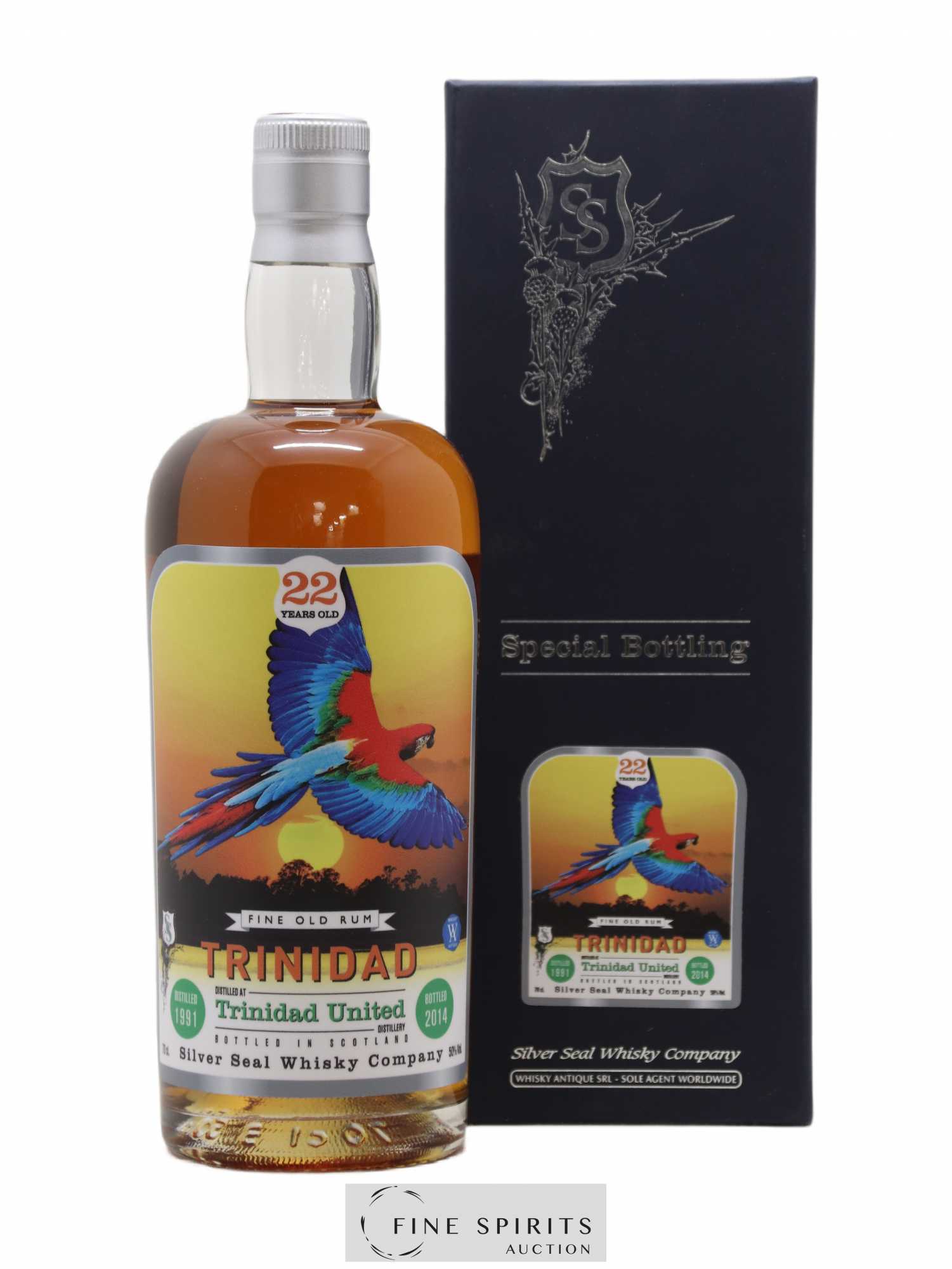 Trinidad 22 years 1991 Silver Seal Whisky Company Cask n°2398 - One of 345 - bottled 2014 Whisky Antique