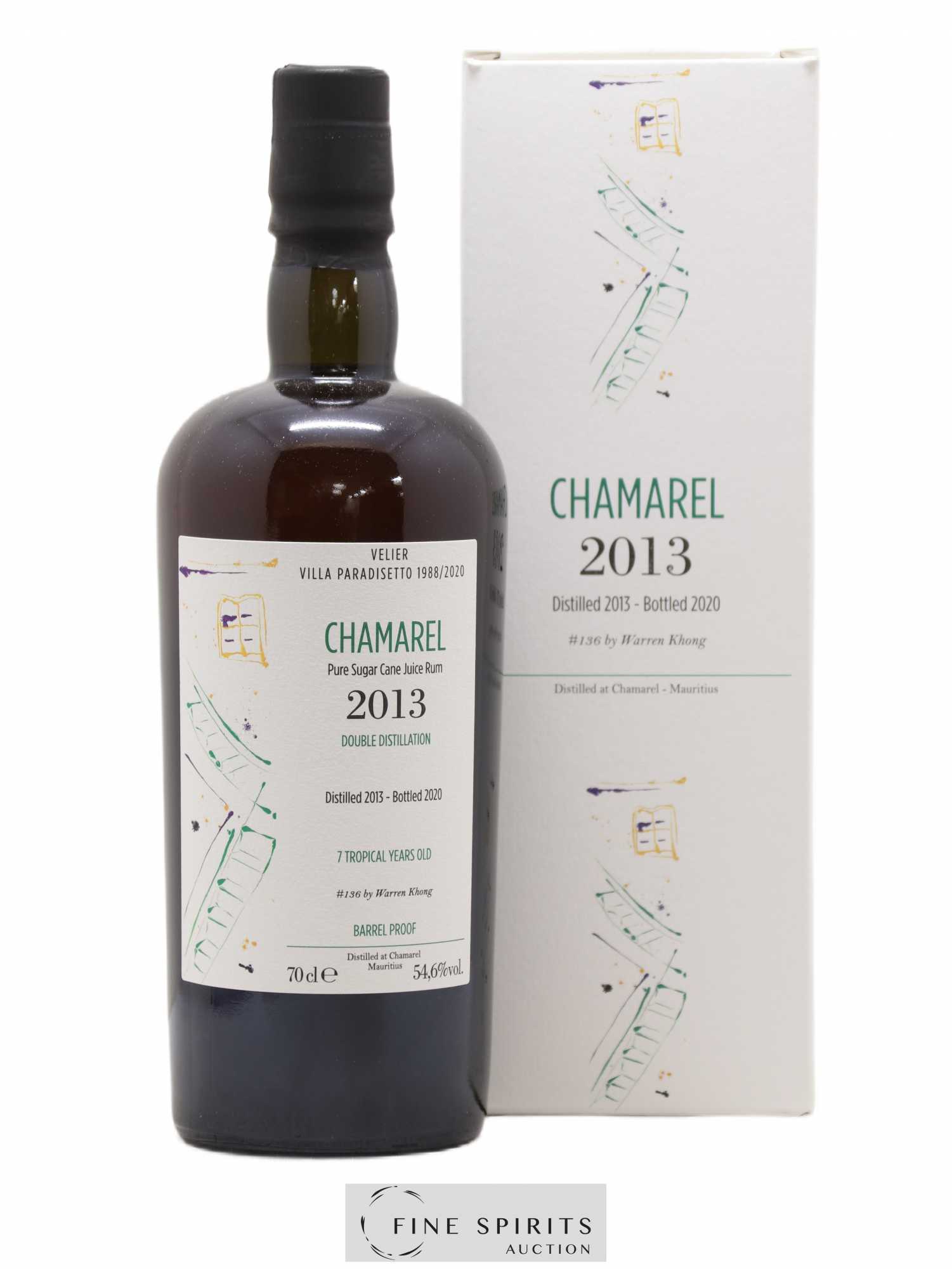 Chamarel 7 years 2013 Velier Villa Paradisetto 1988-2020 Cask n°136 - bottled 2020