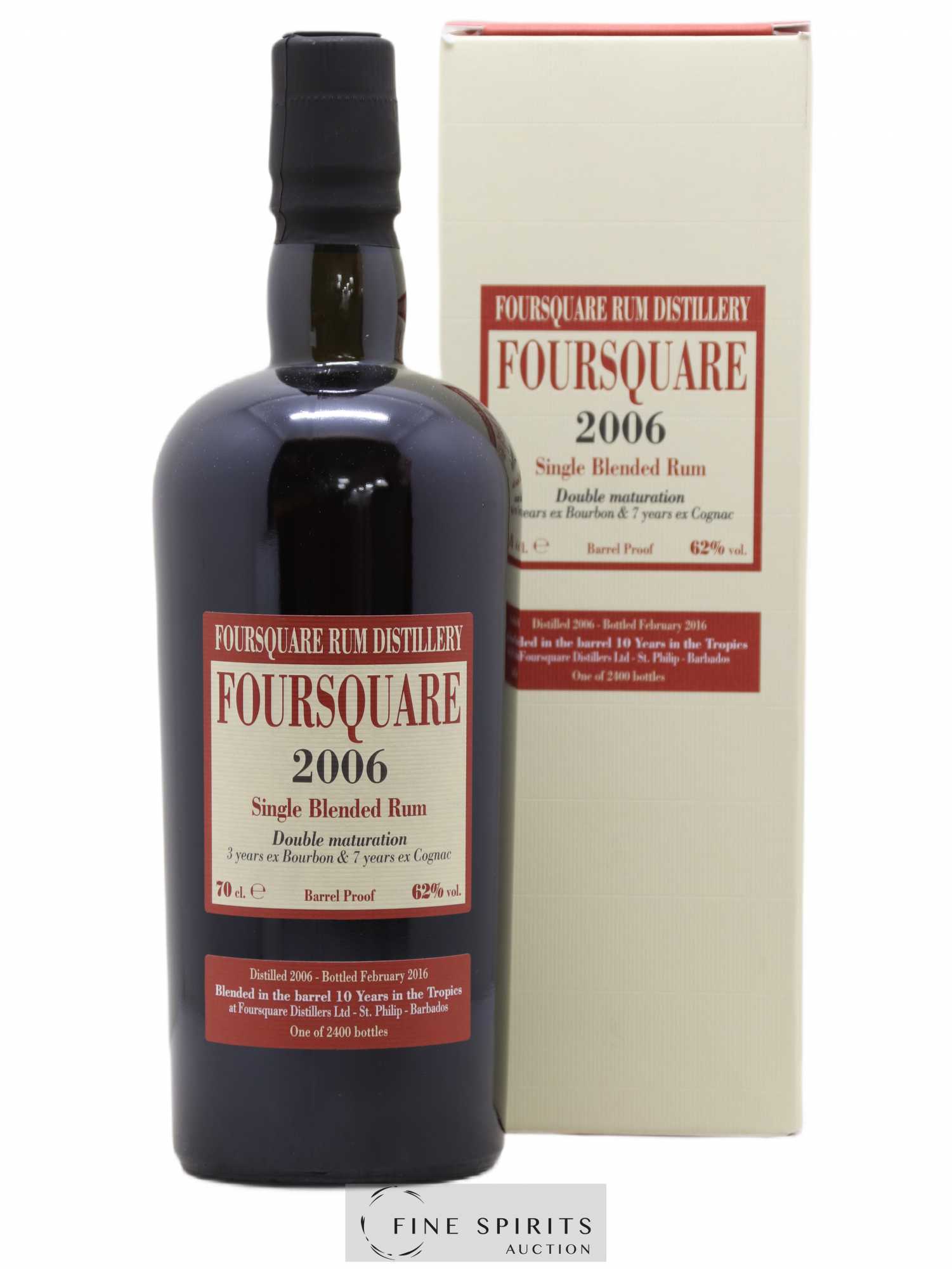 Foursquare 10 years 2006 Velier One of 2400 - bottled 2016