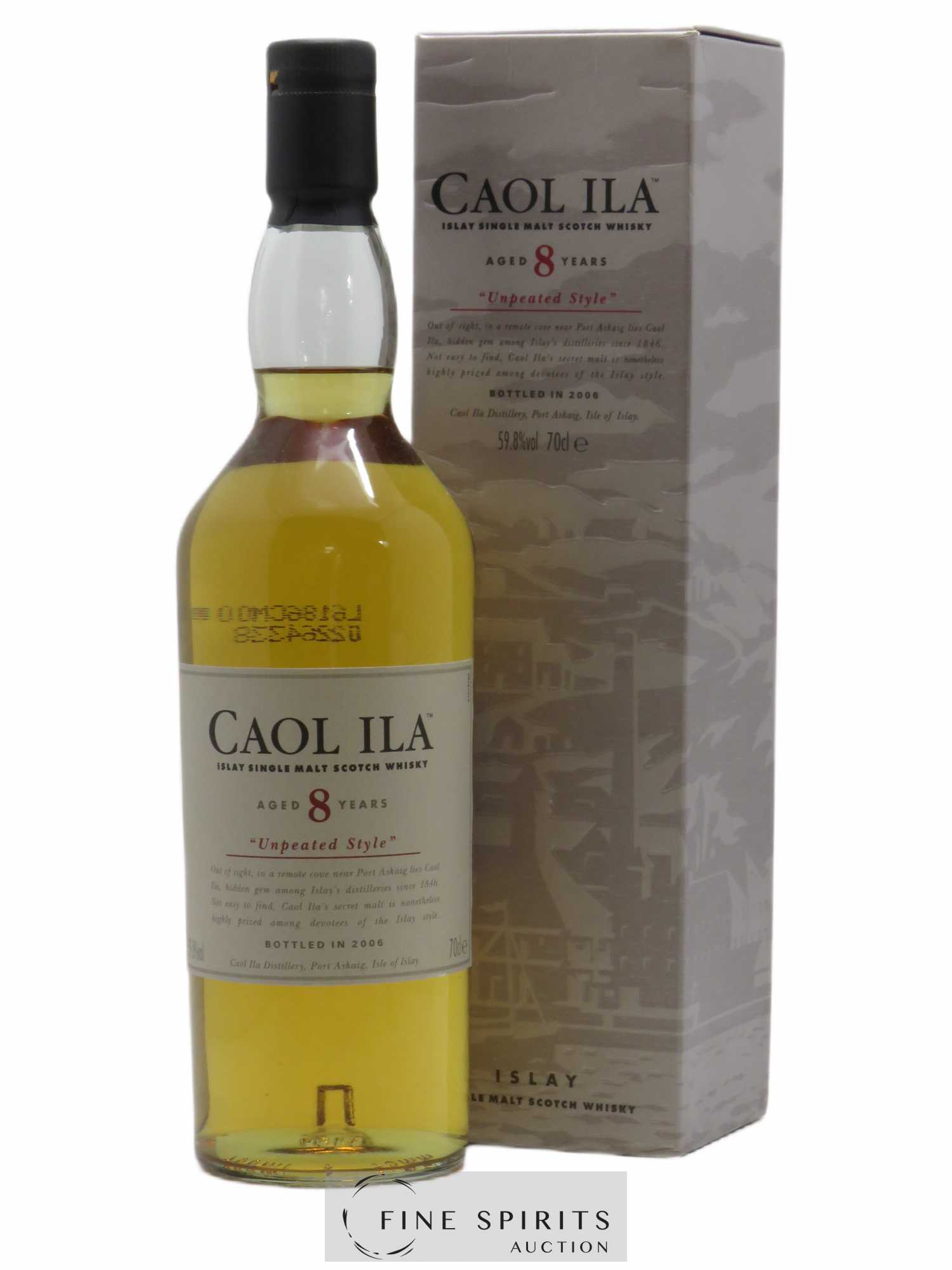 Caol Ila 8 years Of. Unpeated Style bottled in 2006