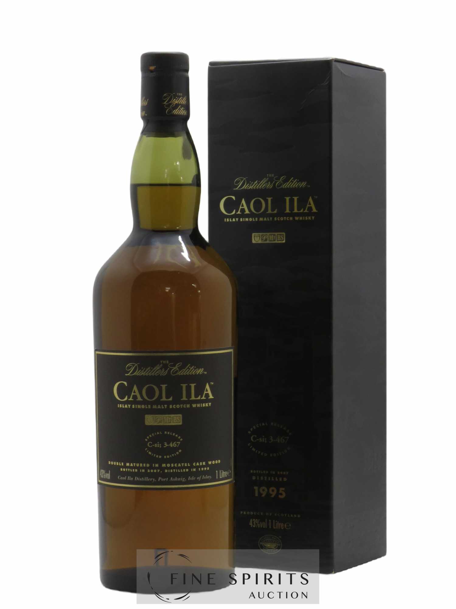 Caol Ila 1995 Of. The Distillers Edition C-si 3-467 - bottled in 2007 Special Release